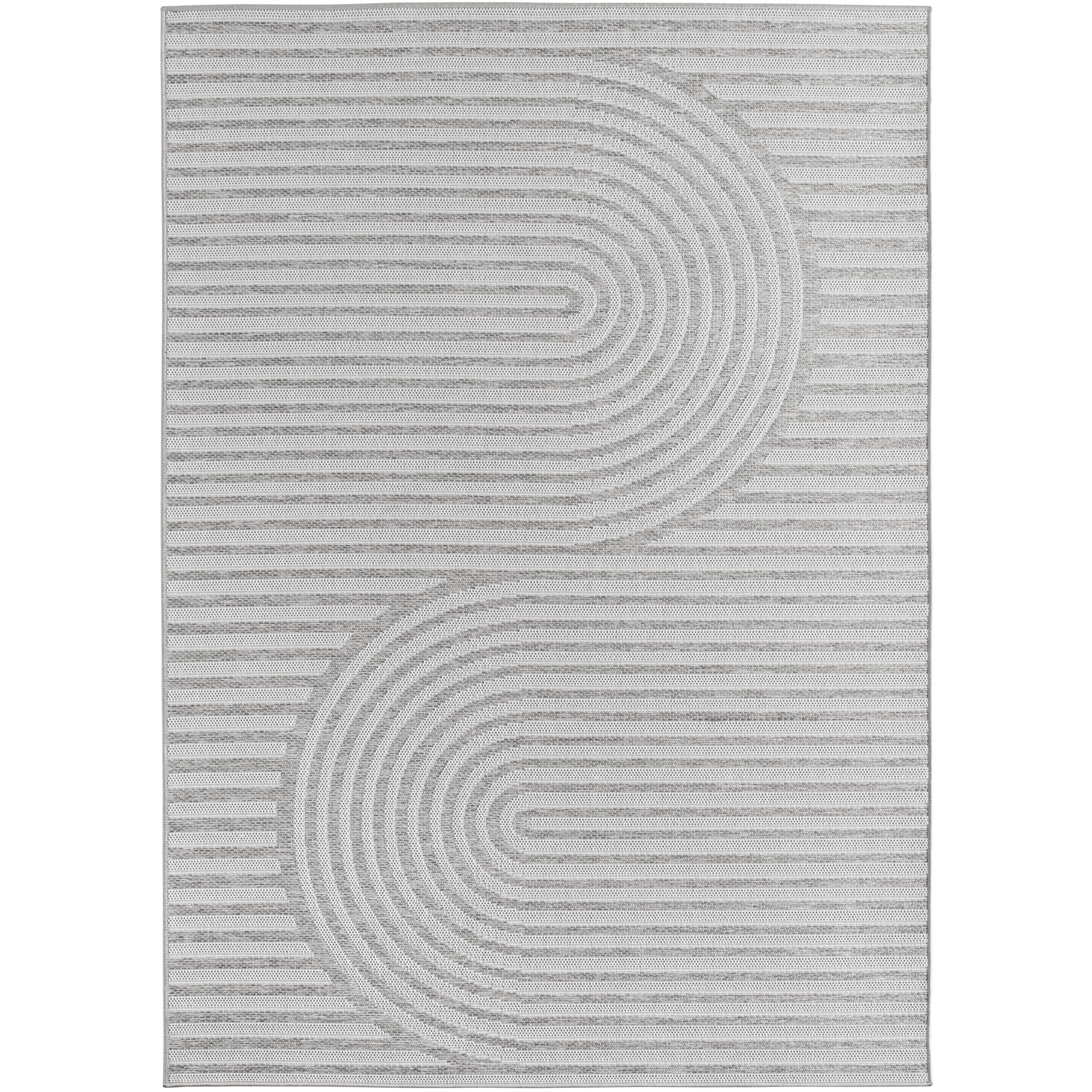 Carpettex Outdoor Teppich wetterfest Balkon, Terrasse, Garten Skandi Boho-Design