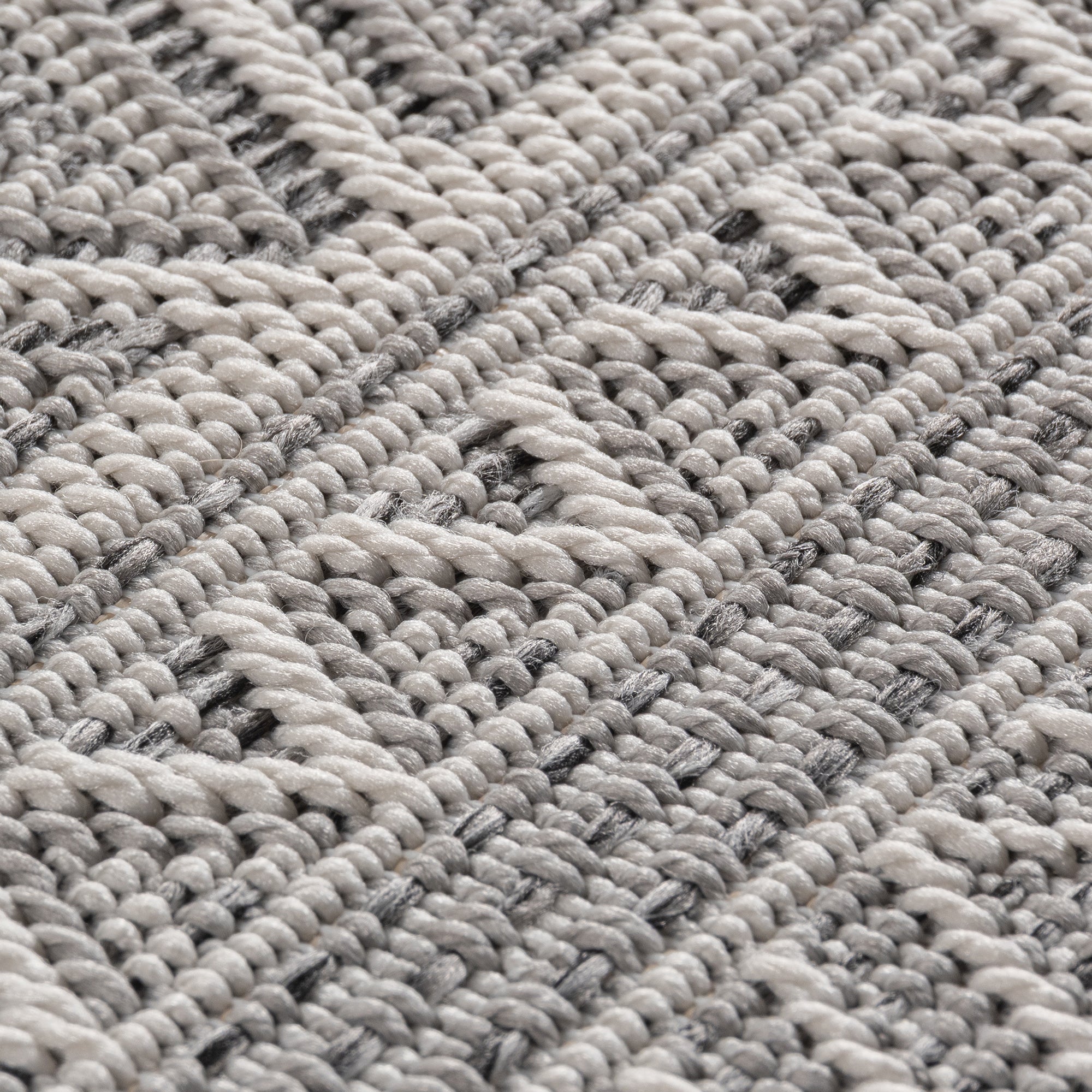 Carpettex Outdoor Teppich wetterfest Balkon, Terrasse, Garten Skandi Boho-Design