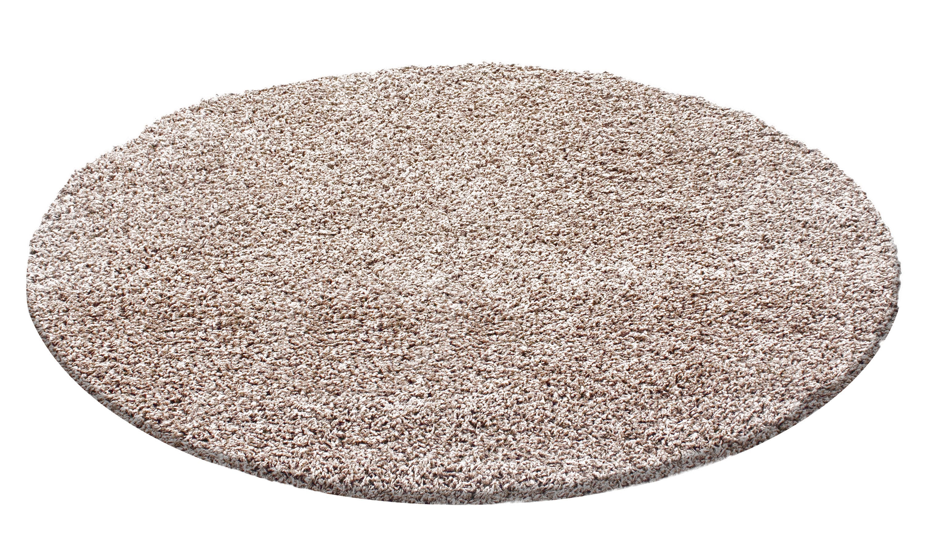 Hochflor Teppich Wohnzimmer Langflor Shaggy Teppich Einfarbig Design Flauschig