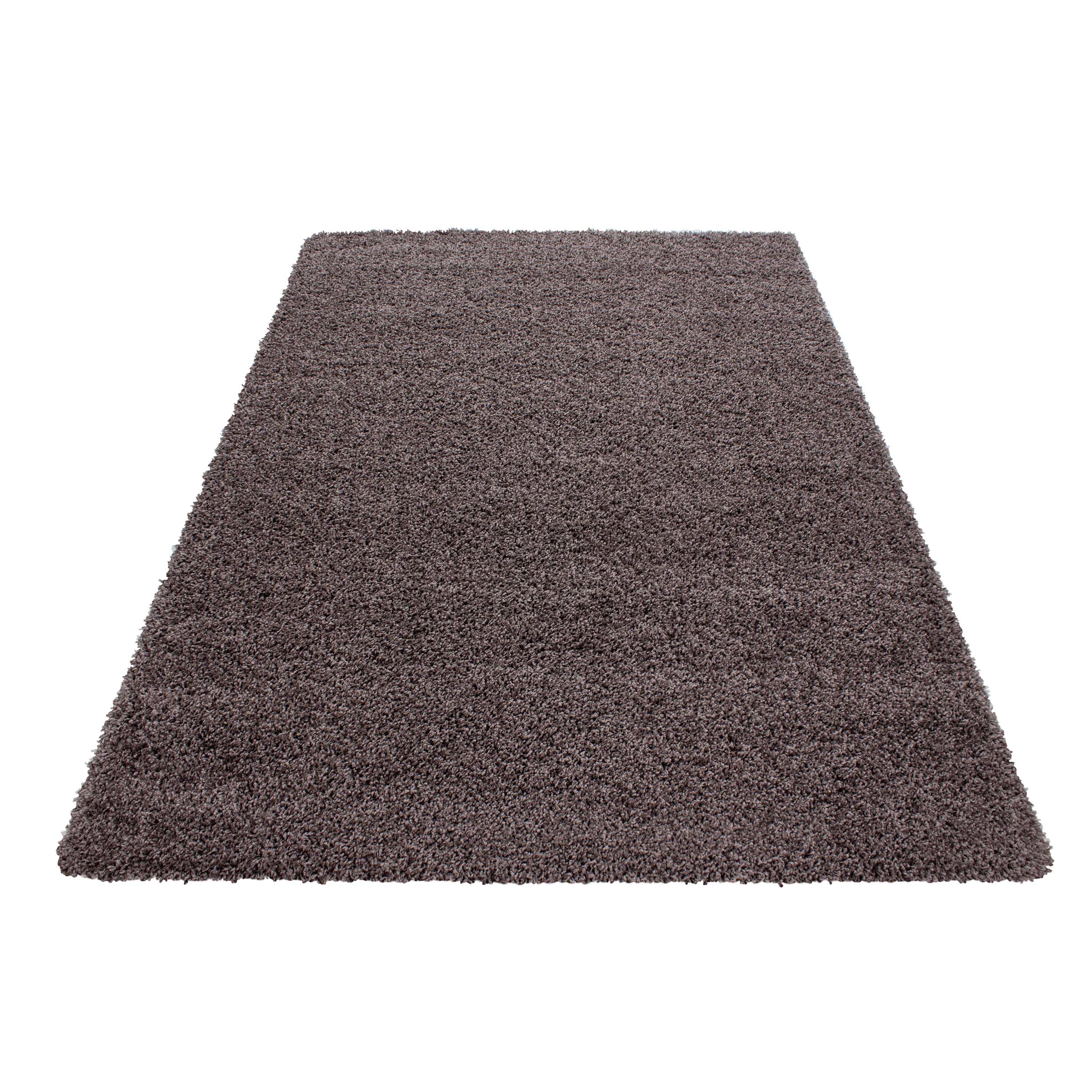 Hochflor Teppich Wohnzimmer Langflor Shaggy Teppich Einfarbig Design Flauschig