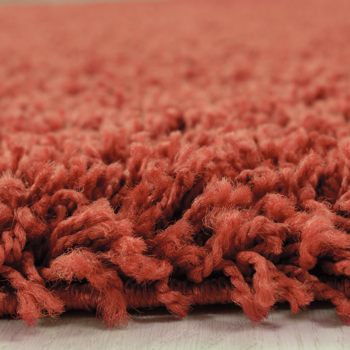 Hochflor Teppich Wohnzimmer Langflor Shaggy Teppich Einfarbig Design Flauschig