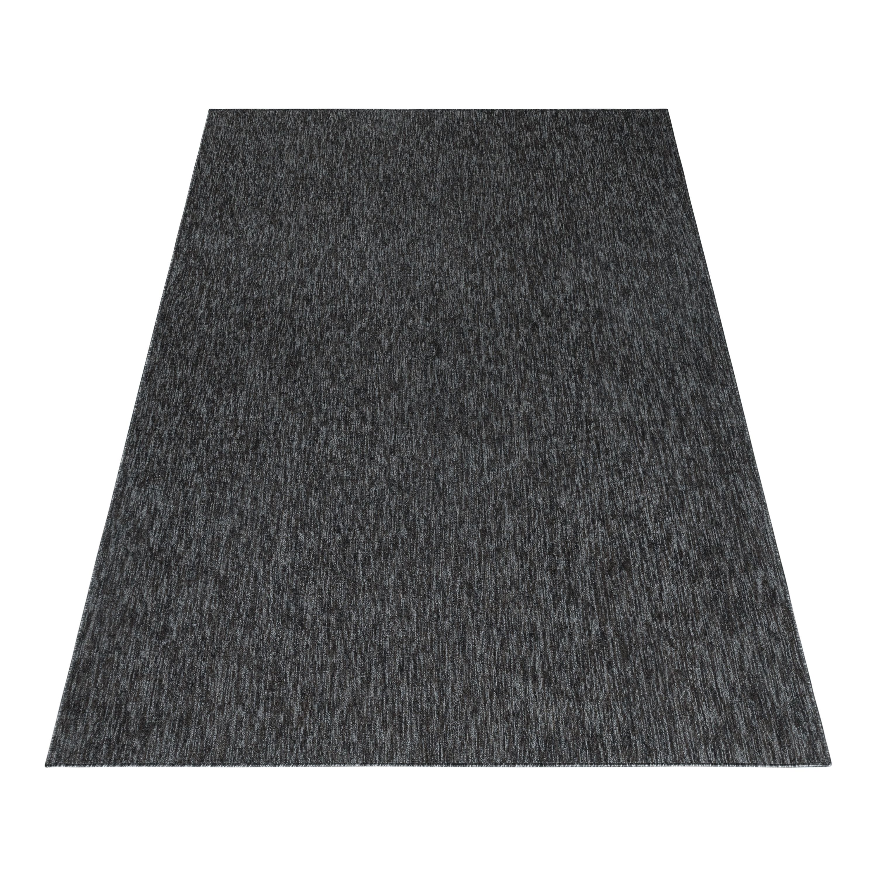 Modern Kurzflor Teppich Flachgewebe Schlingenteppich meliert Teppich Wohnzimmer