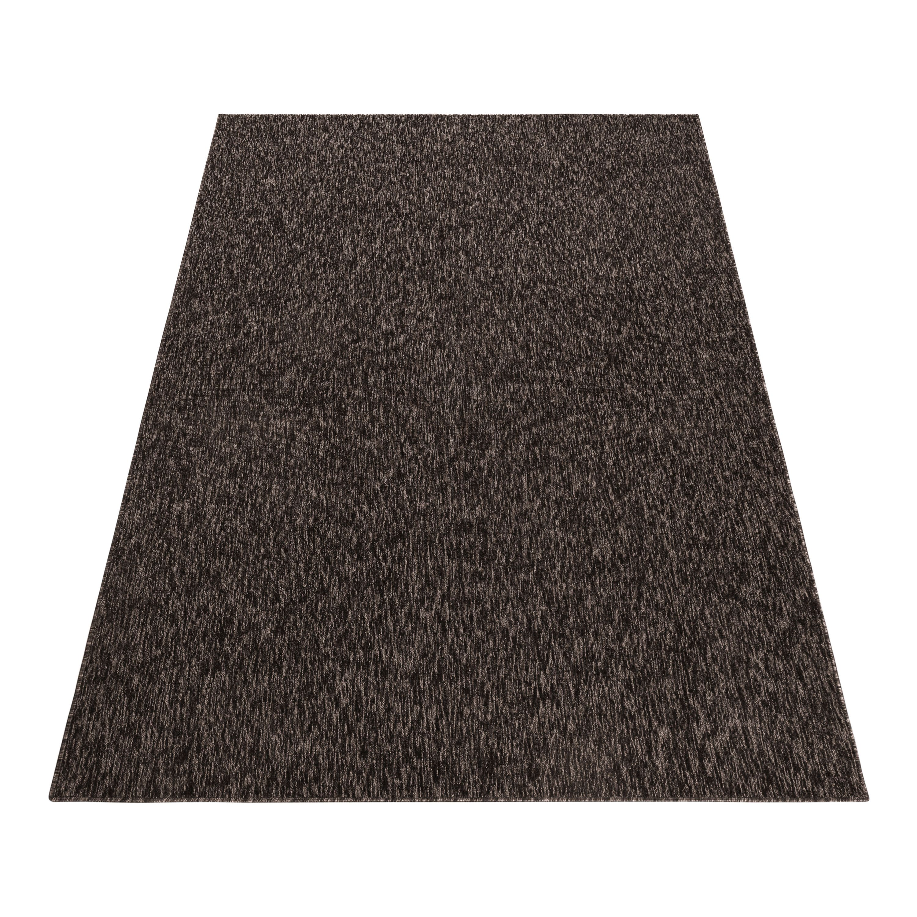 Modern Kurzflor Teppich Flachgewebe Schlingenteppich meliert Teppich Wohnzimmer