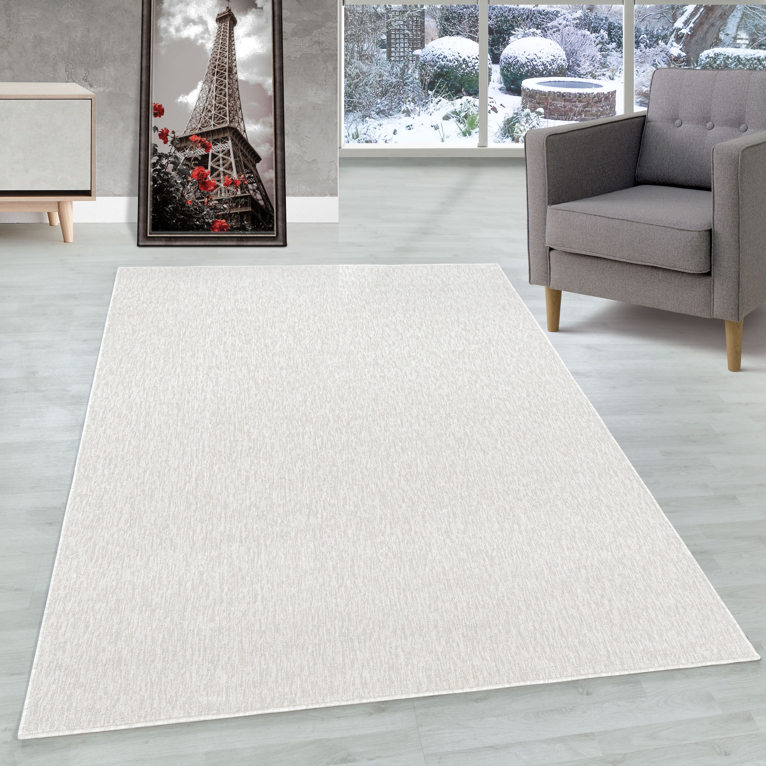 Modern short pile carpet flat weave loop carpet mottled carpet living room