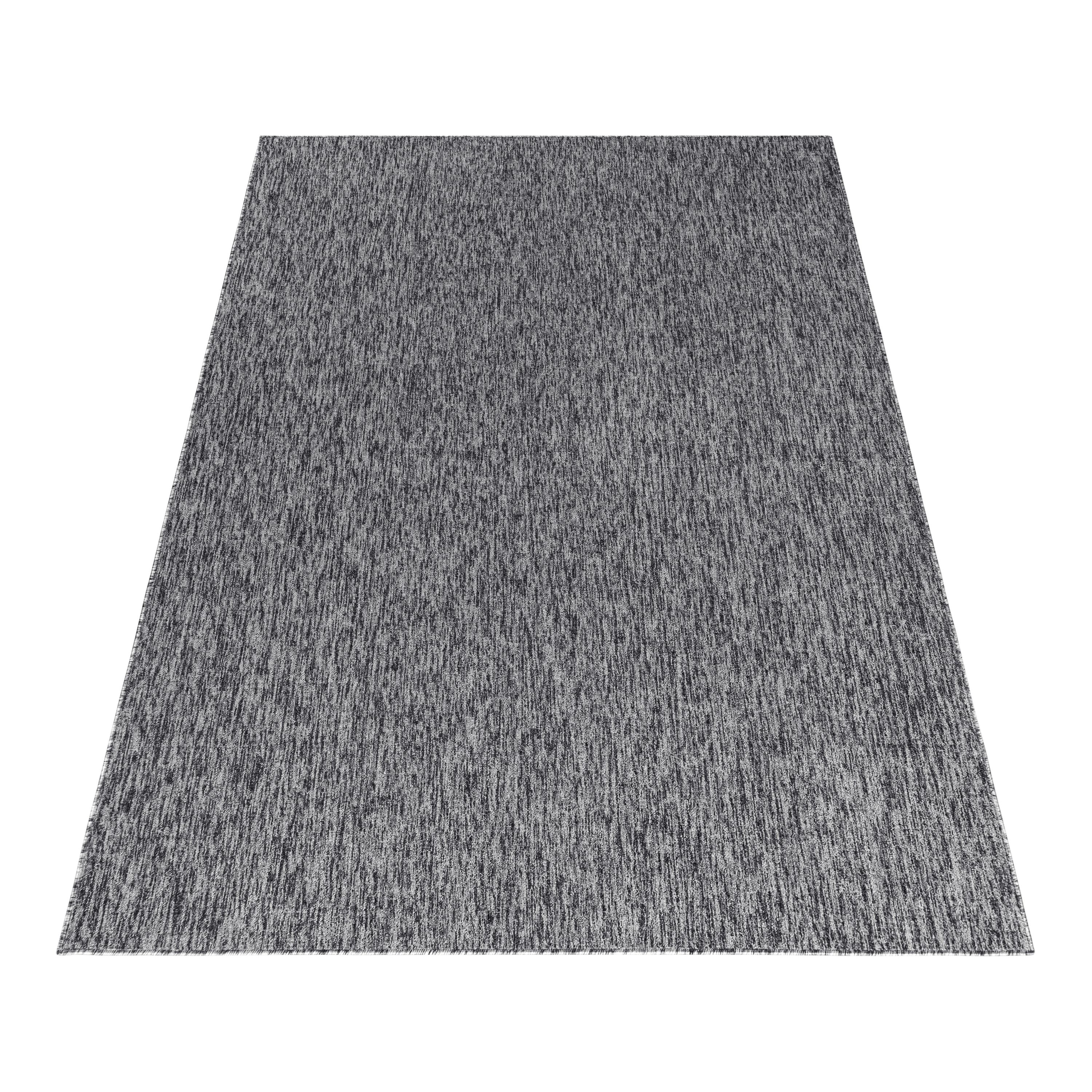Modern Kurzflor Teppich Flachgewebe Schlingenteppich meliert Teppich Wohnzimmer