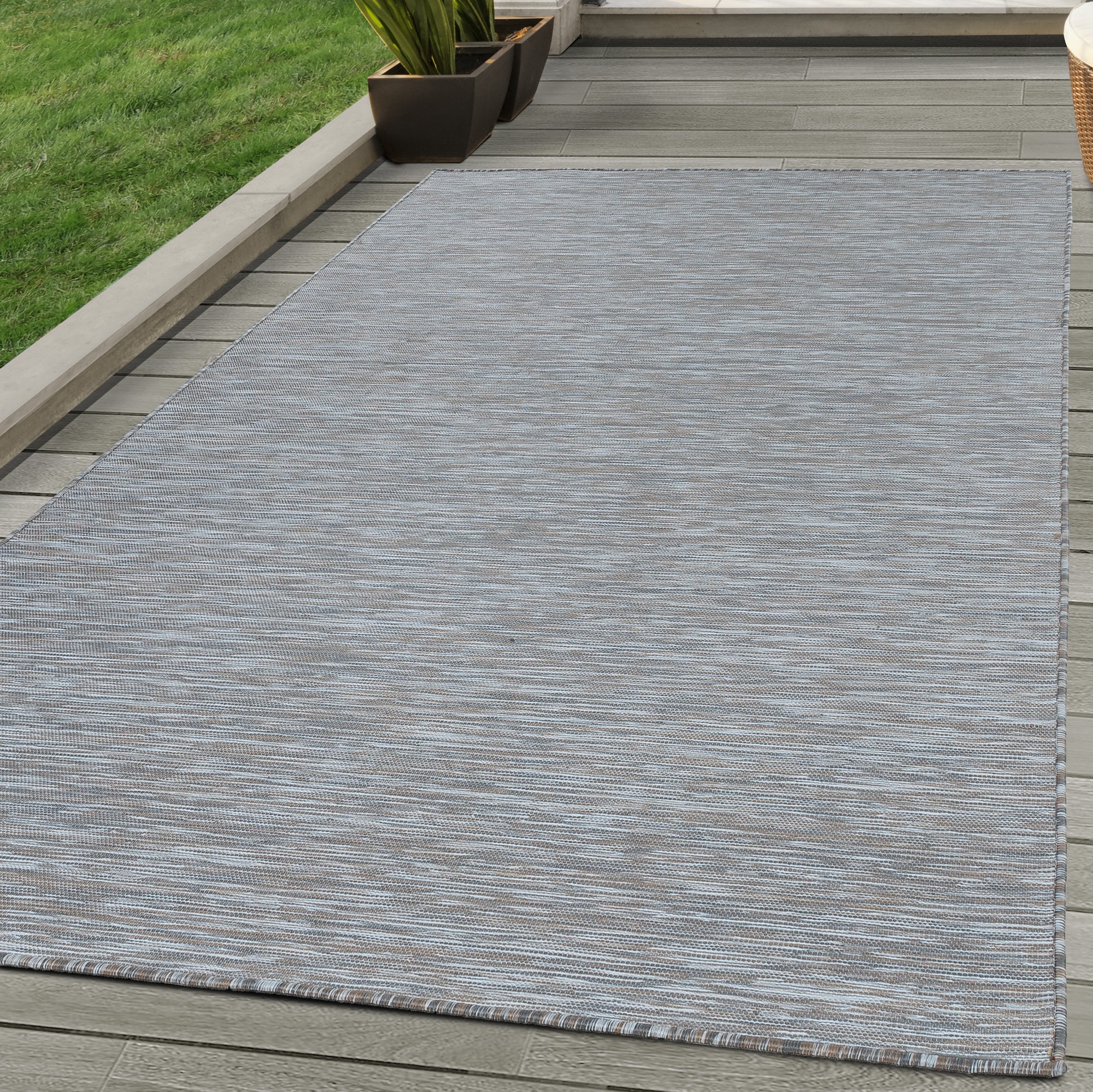 Tapis intérieur et extérieur uni moderne cuisine balcon patio salon tapis