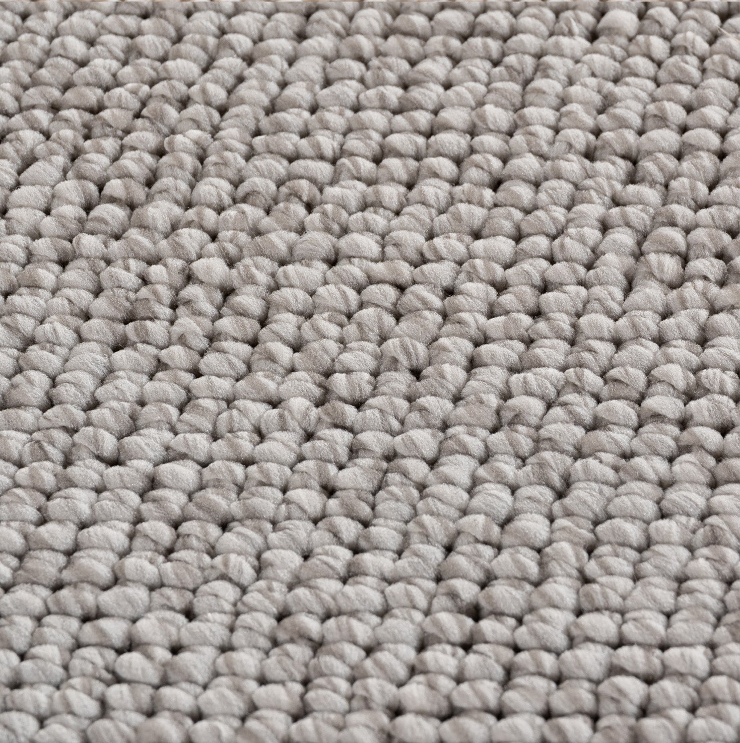 Carpettex Bouclé Teppich Schlingenflor Skandi Einfarbig Weich