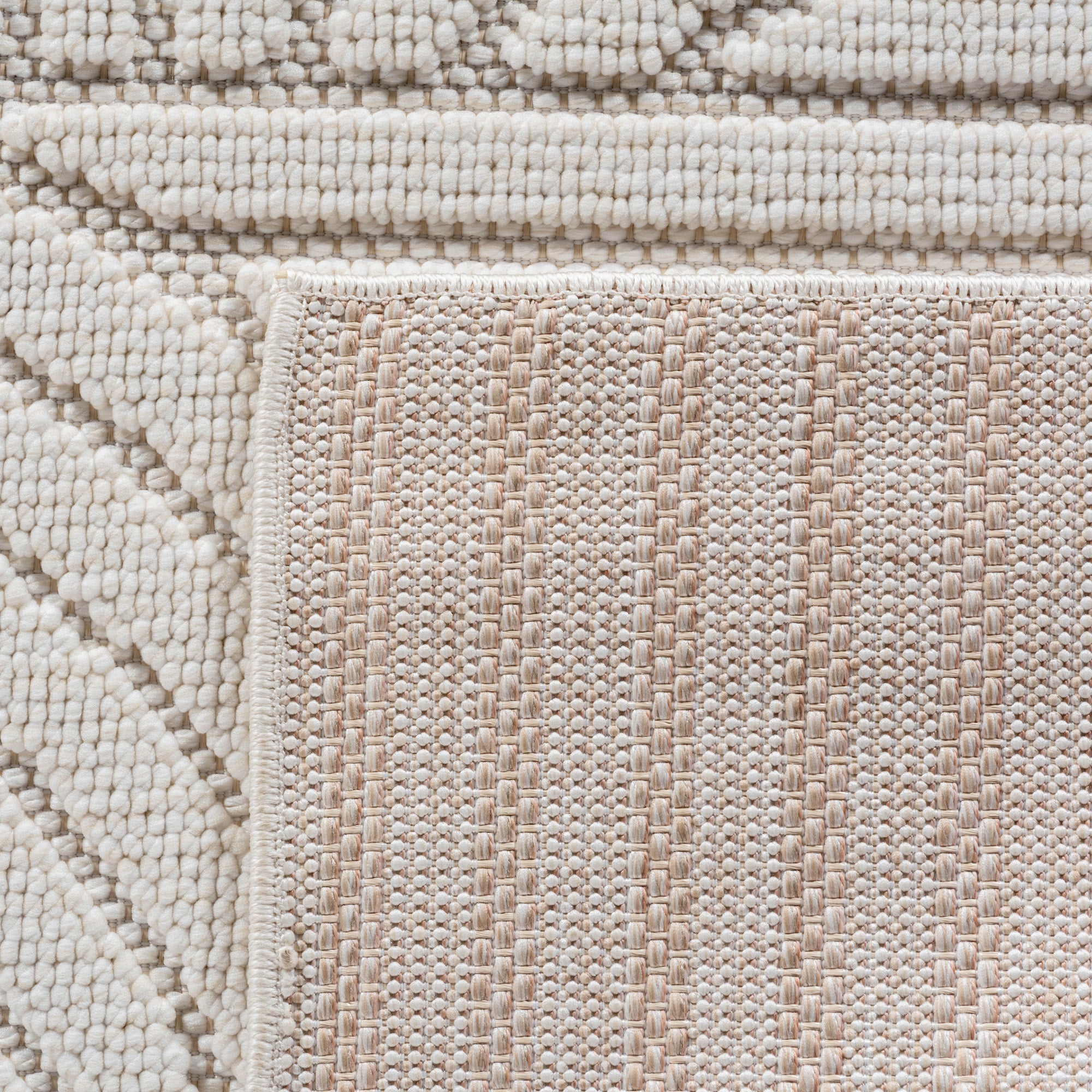 Carpettex Teppich Einfarbig Schlingenflor Skandi Stil Pflegeleicht Wohnzimmer