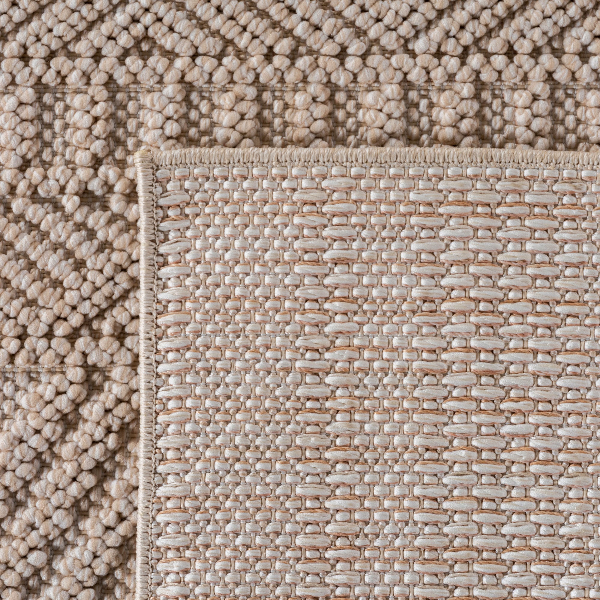 Carpettex Teppich Einfarbig Bouclé Skandi Stil Pflegeleicht Wohnzimmer Esszimmer