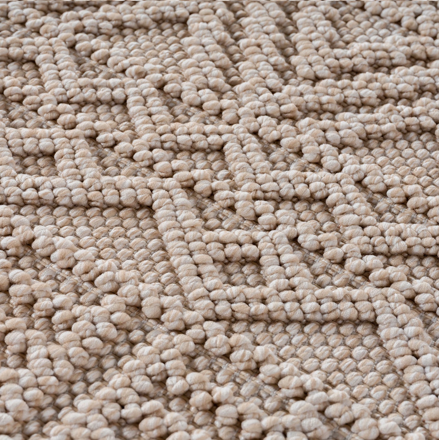 Carpettex Teppich Einfarbig Bouclé Skandi Stil Pflegeleicht Wohnzimmer Esszimmer