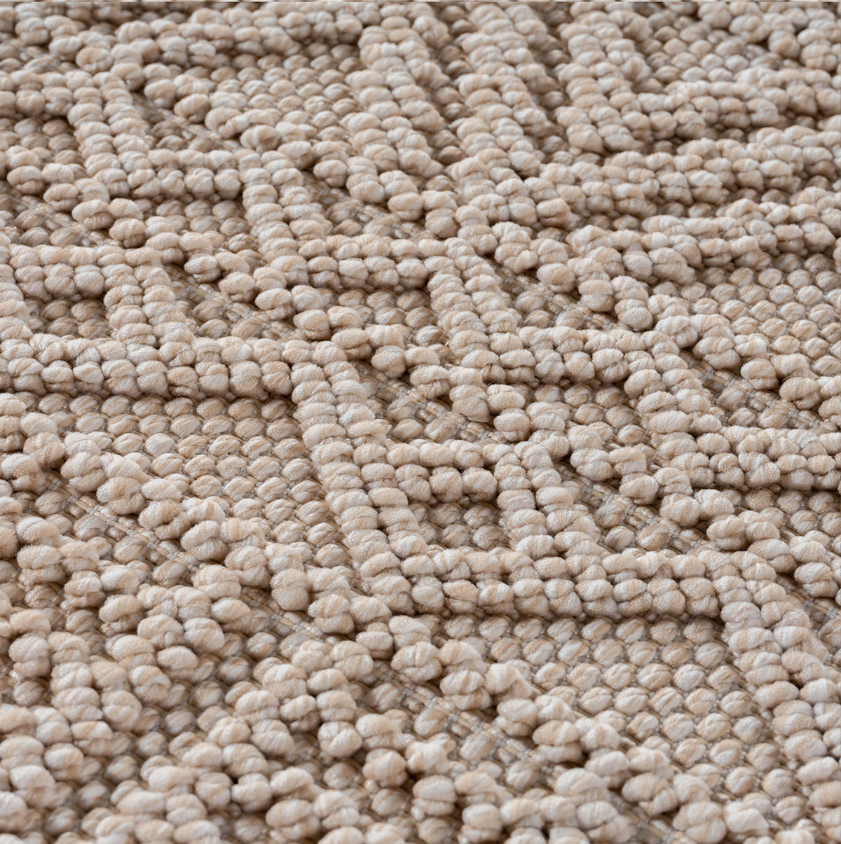 Tapis bouclé uni Carpettex, style scandinave, facile d'entretien, pour salon/salle à manger