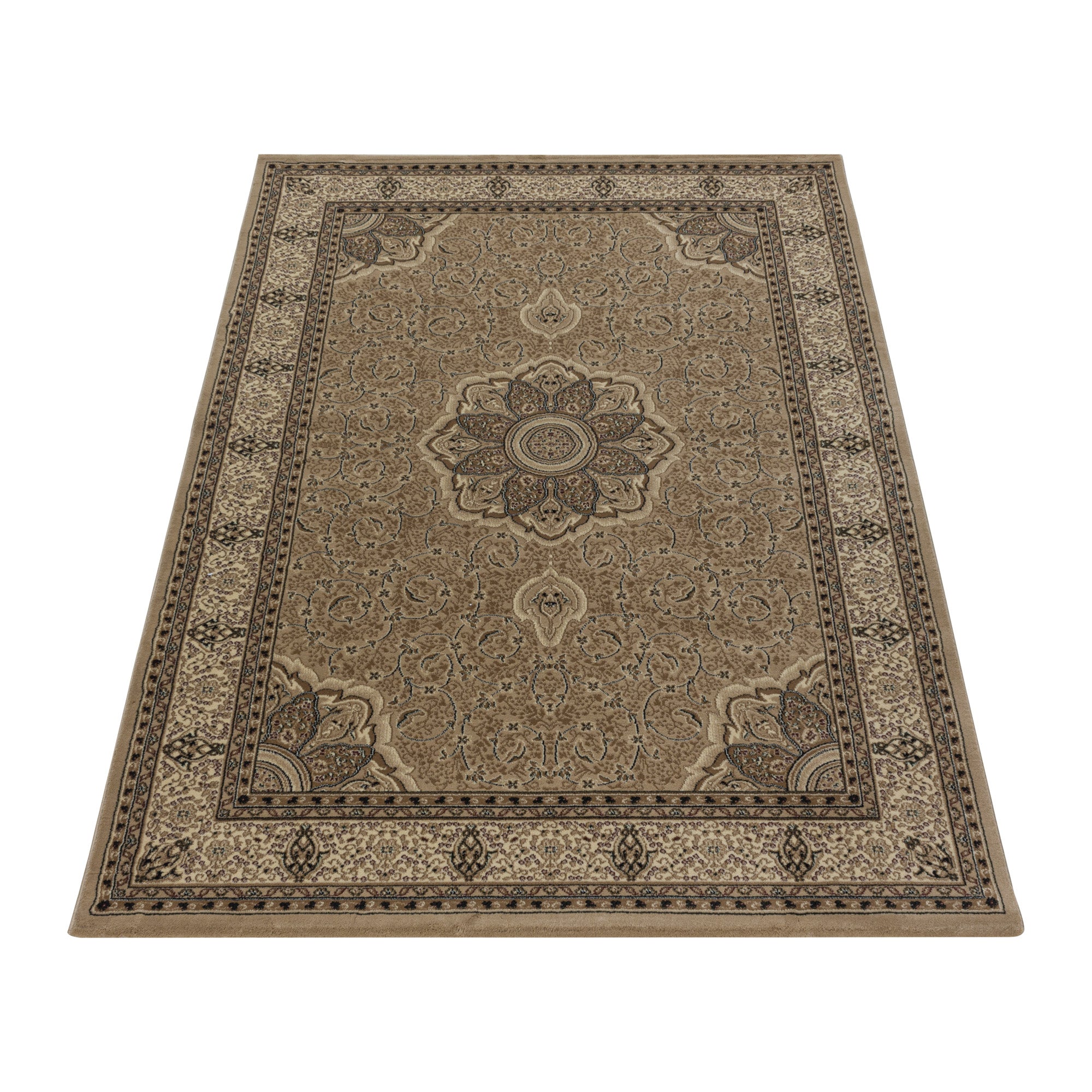 Tapis d'Orient salon design oriental classique poils courts facile d'entretien