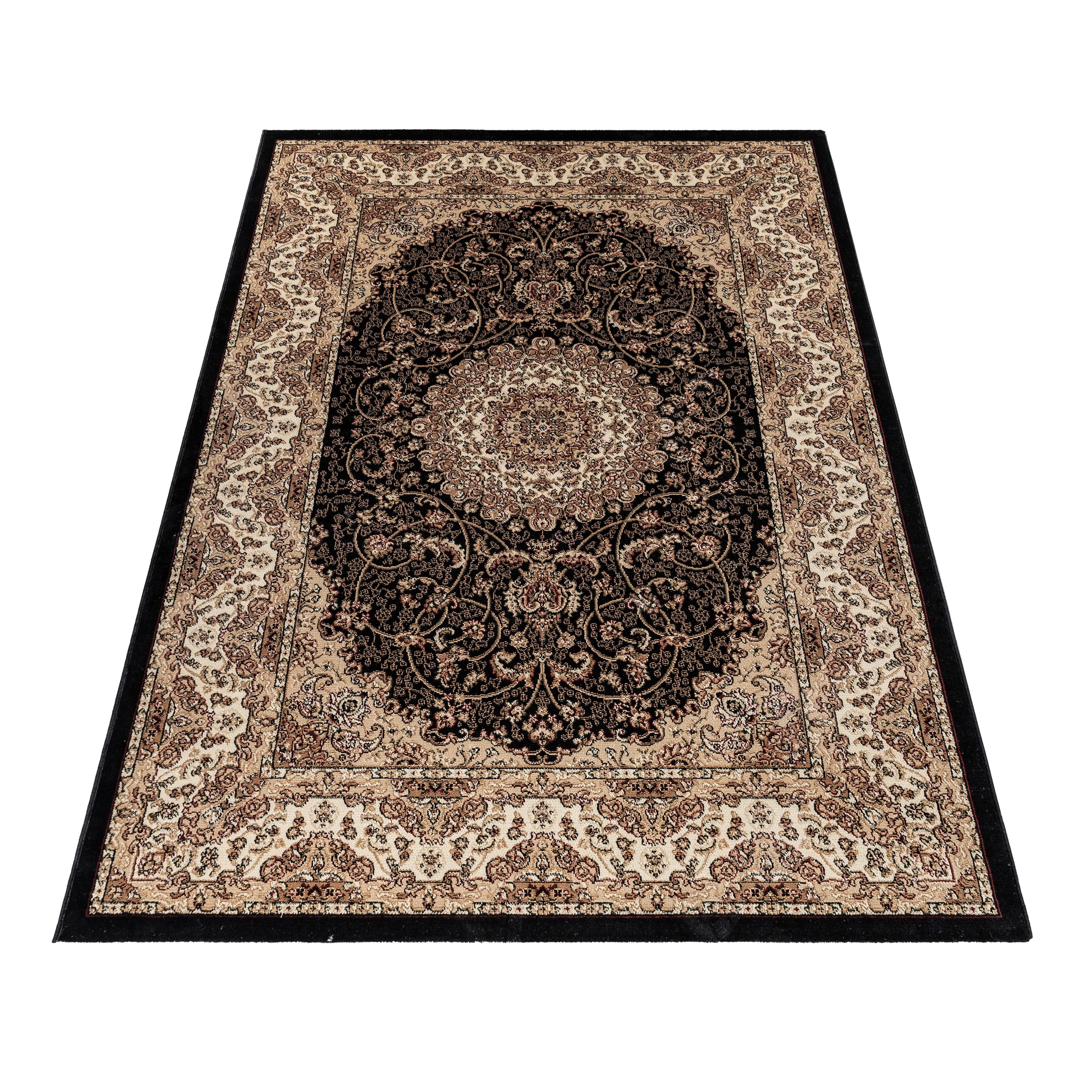 Orient Teppich Wohnzimmer Orientalisch Design Klassisch Kurzflor Pflegeleicht