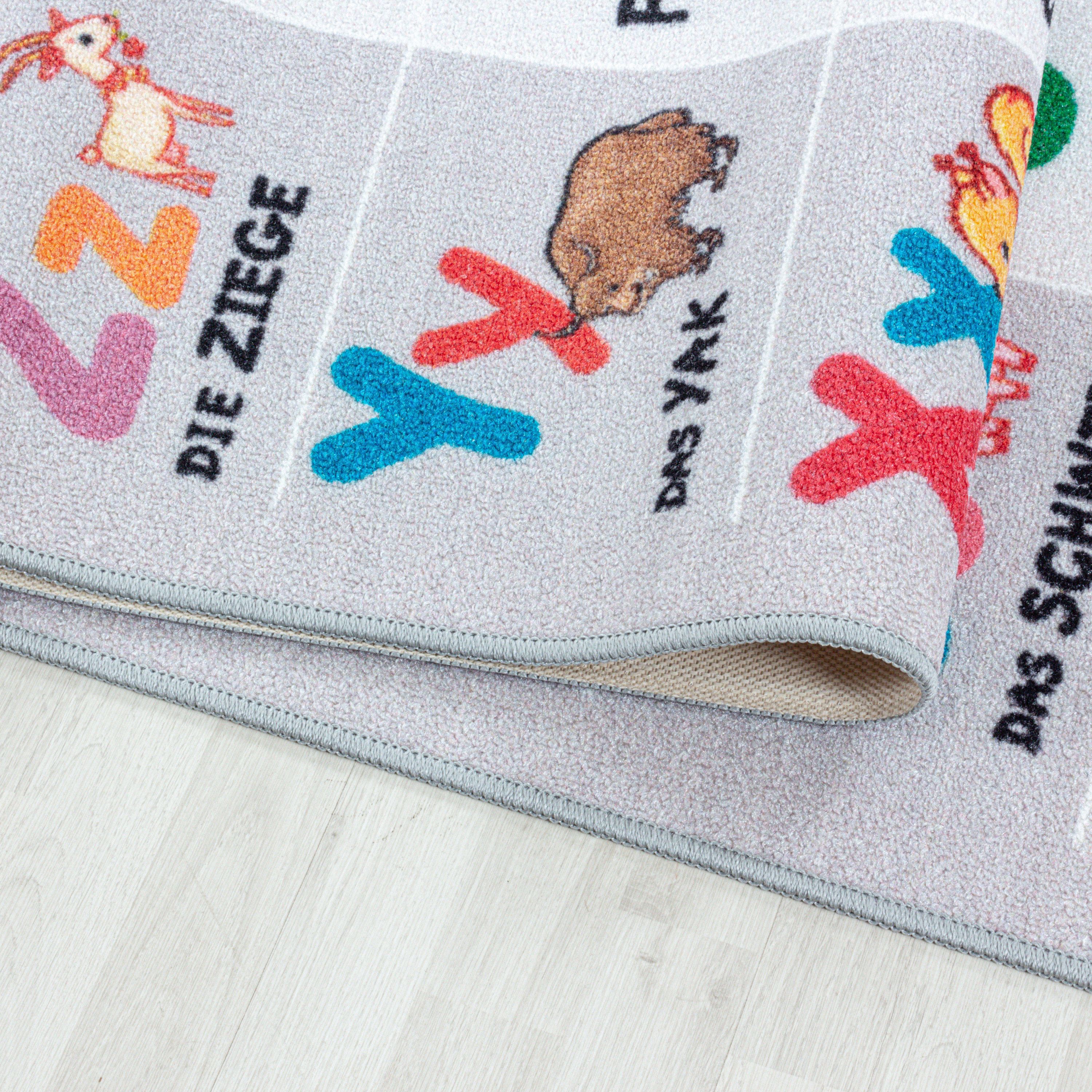 Children's carpet boys or girls alphabet letters play mat non-slip