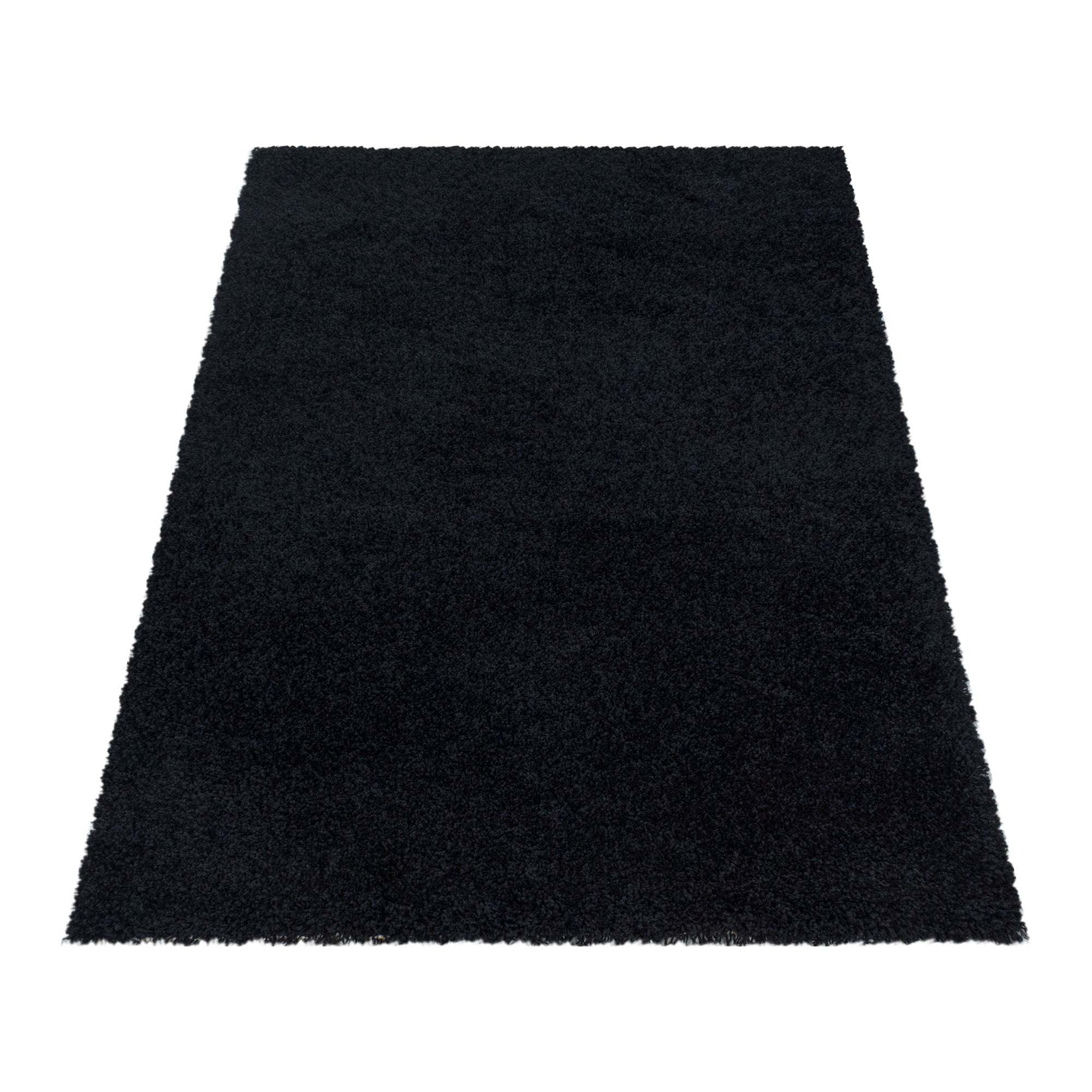 Deep Pile Rug Living Room Long Pile Shaggy Rug Plain Design Modern