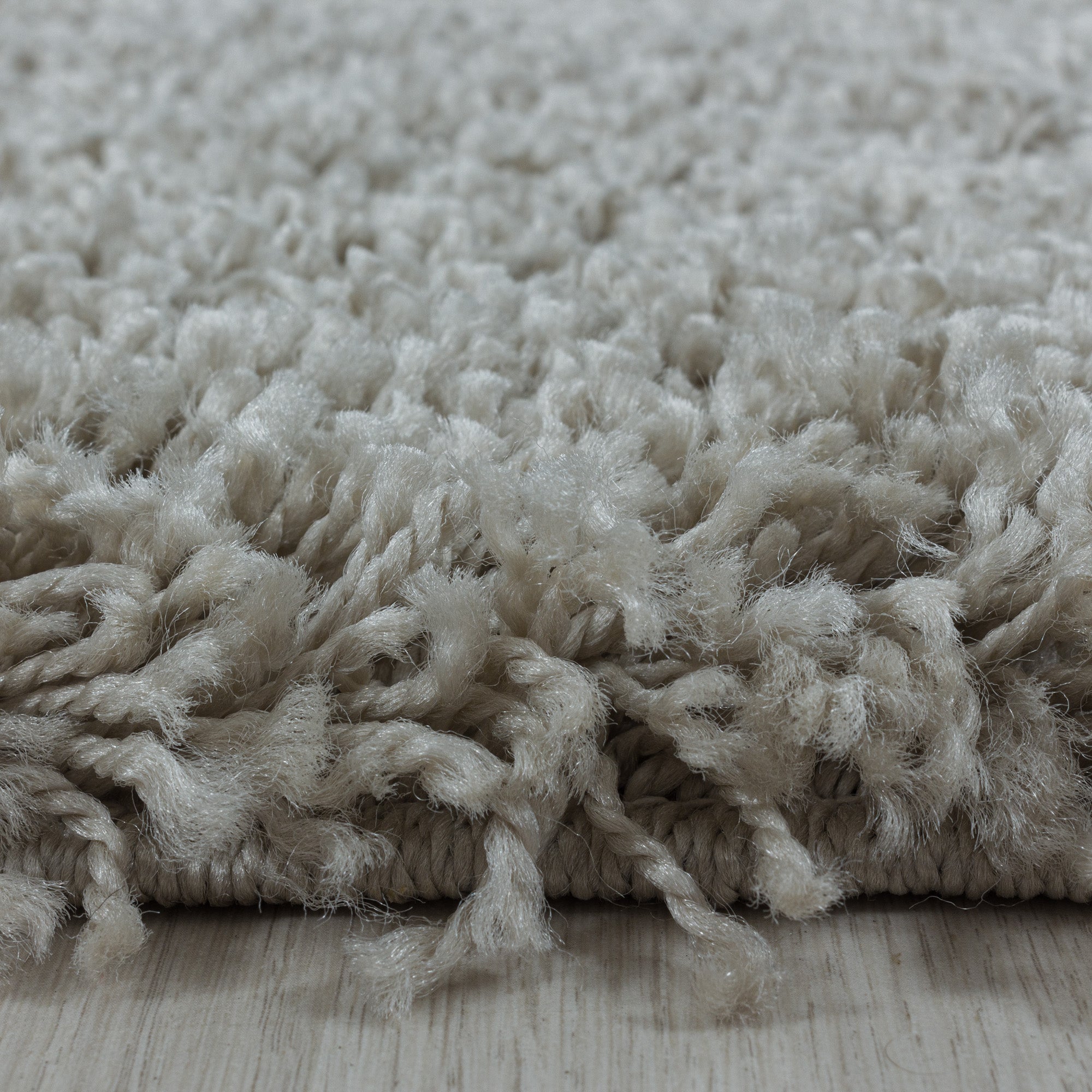 Hochflor Teppich Wohnzimmer Langflor Shaggy Teppich Einfarbiges Design Modern