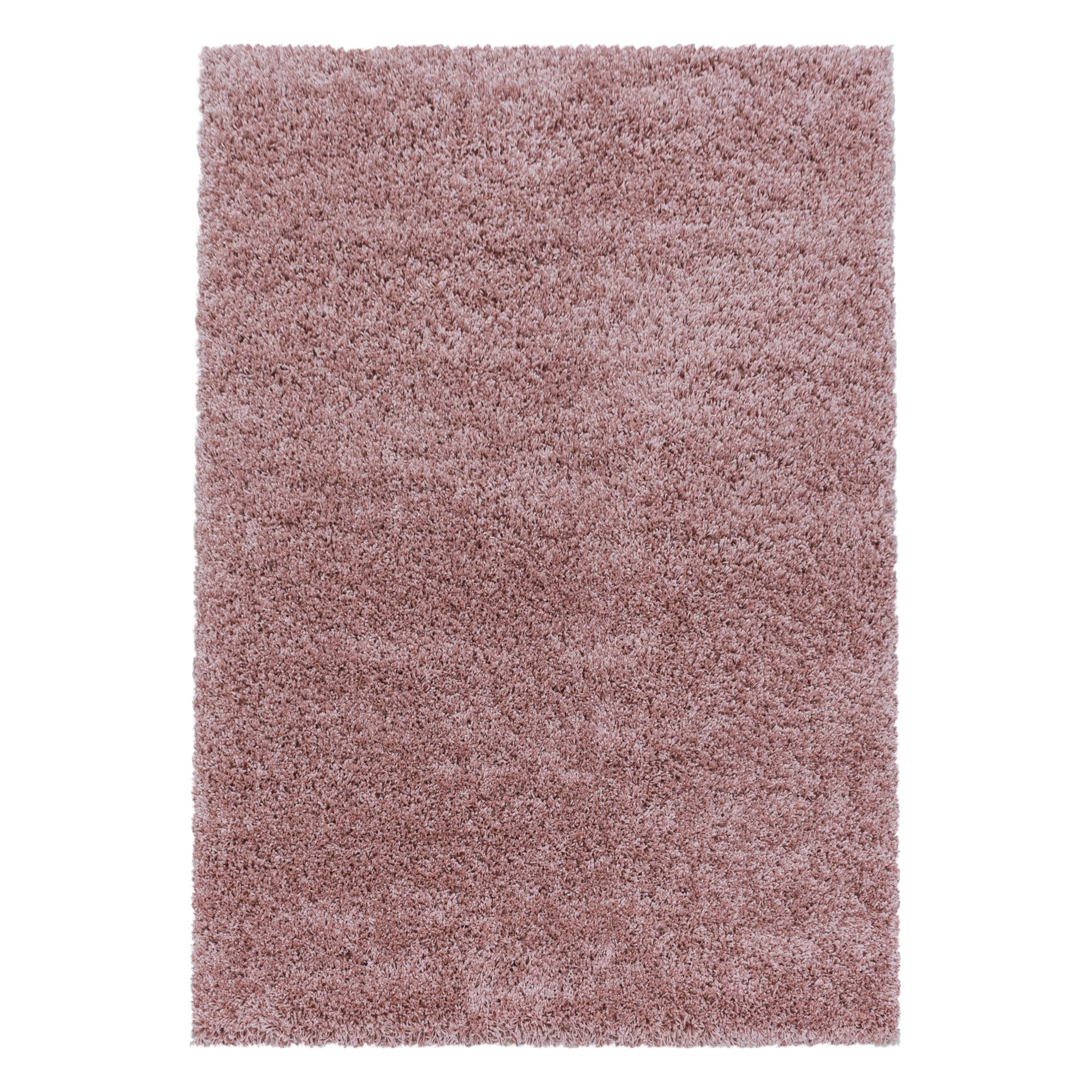 Teppich Wohnzimmer Hochflor Einfarbiges Design Langflor Shaggy Modern Flauschig