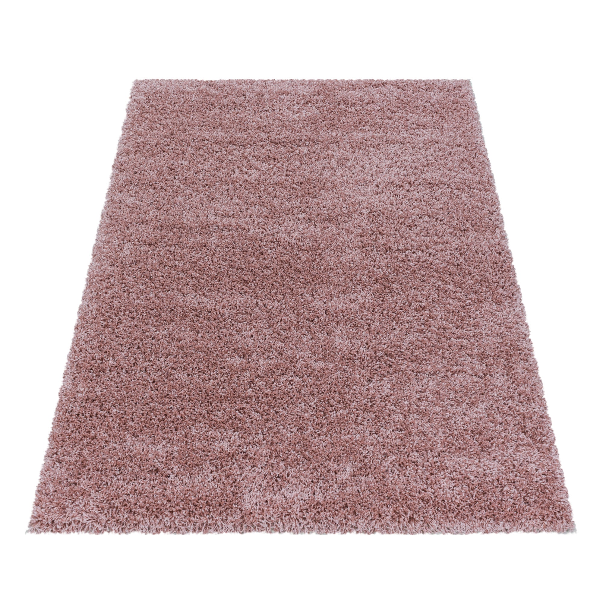 Hochflor Teppich Wohnzimmer Langflor Shaggy Teppich Einfarbiges Design Modern