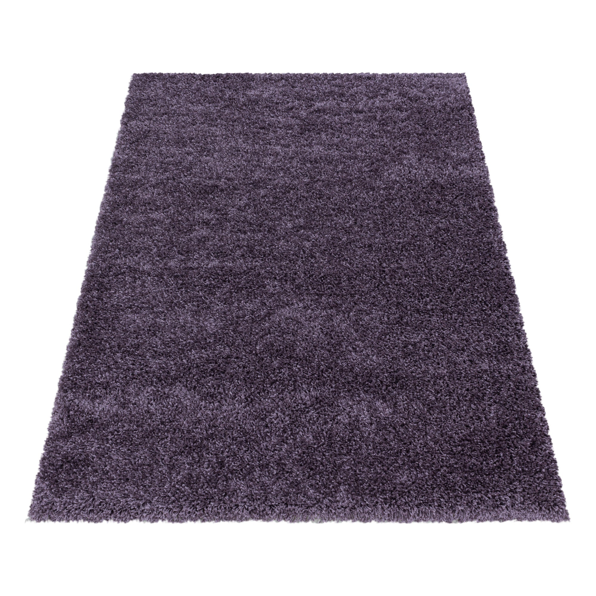 Hochflor Teppich Wohnzimmer Langflor Shaggy Teppich Einfarbiges Design Modern