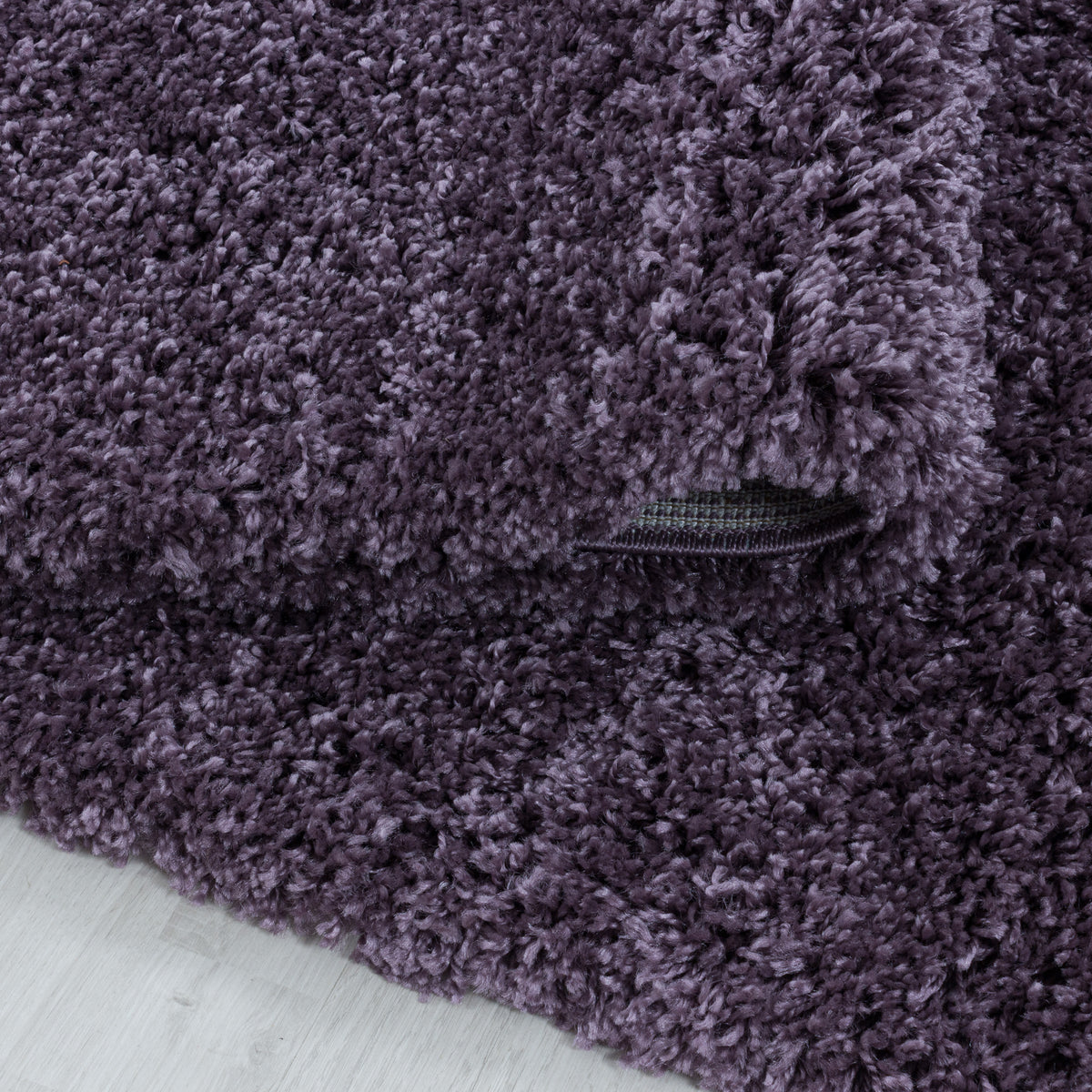 Hochflor Teppich Wohnzimmer Langflor Shaggy Teppich Einfarbiges Design Modern