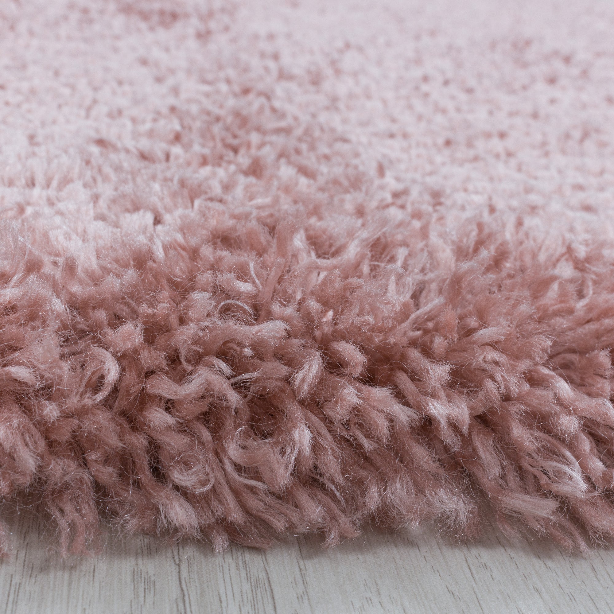 Hochflor Teppich Wohnzimmer Modern Shaggy Langflor Einfarbig Weich Felloptik