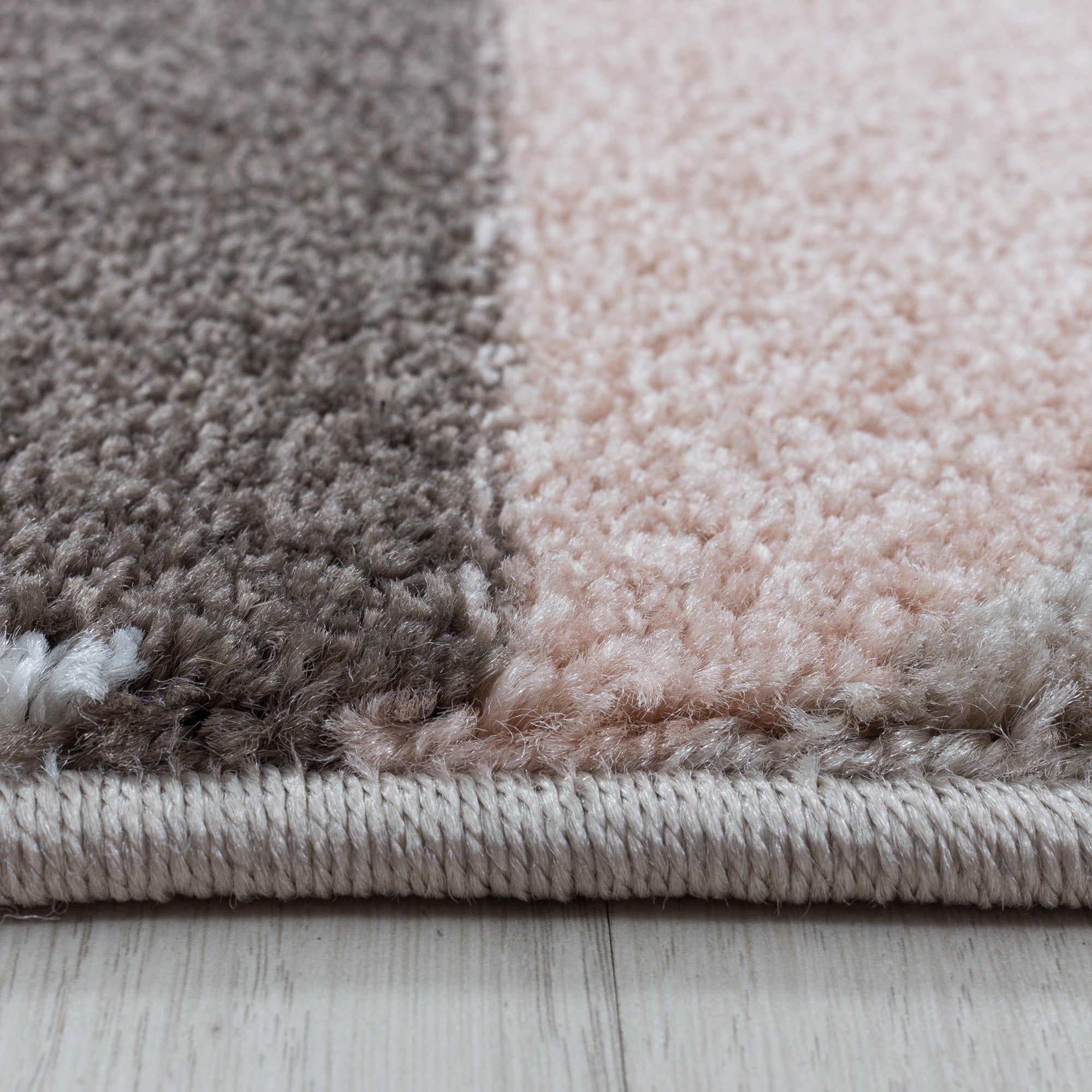 Designer Kurzflor Teppich Ombre Design Pflegeleicht Modern Teppich Wohnzimmer