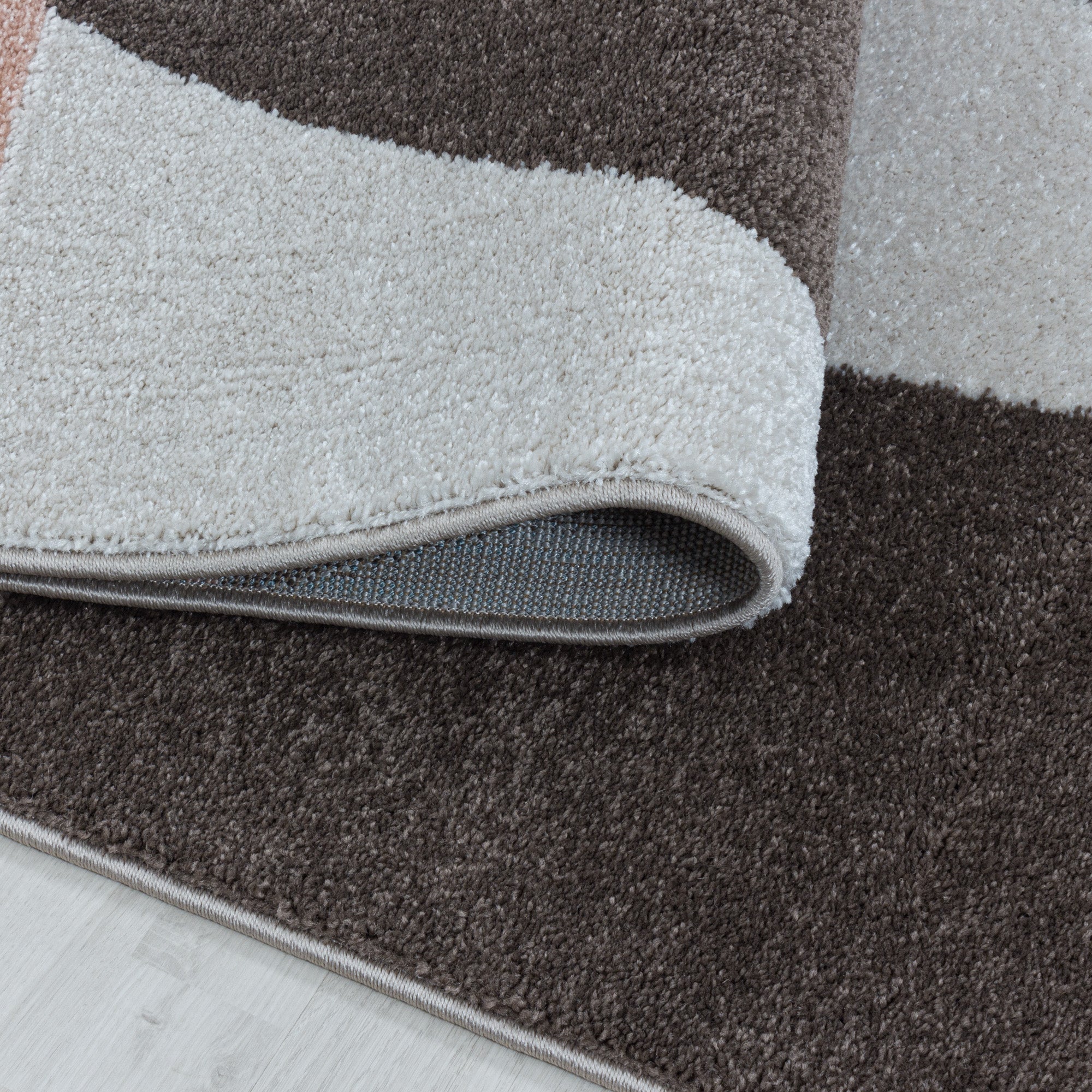 Designer Kurzflor Teppich Ombre Design Pflegeleicht Modern Teppich Wohnzimmer