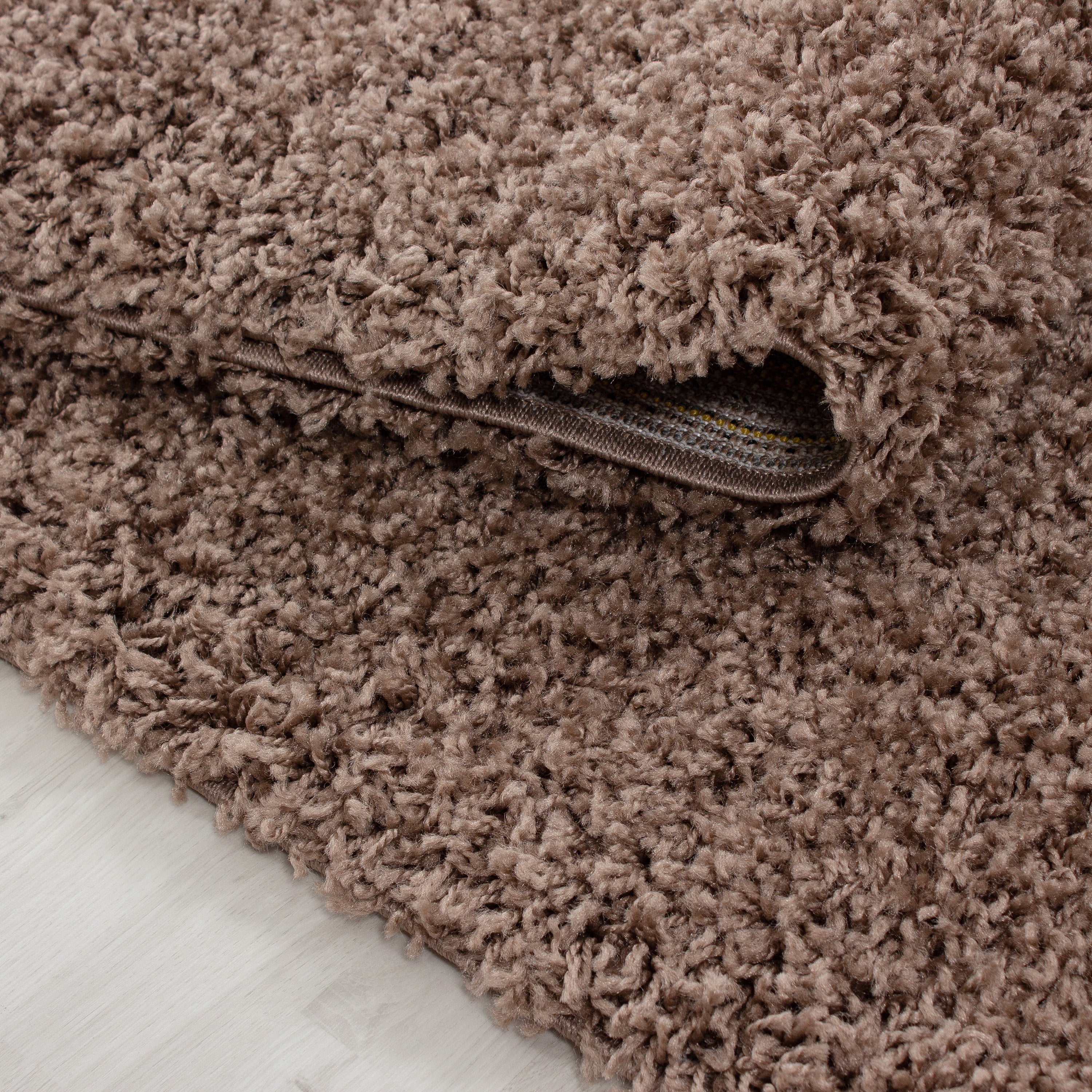 Deep Pile Shaggy Flokati Rug Plain Long Pile Fluffy Rug Living Room