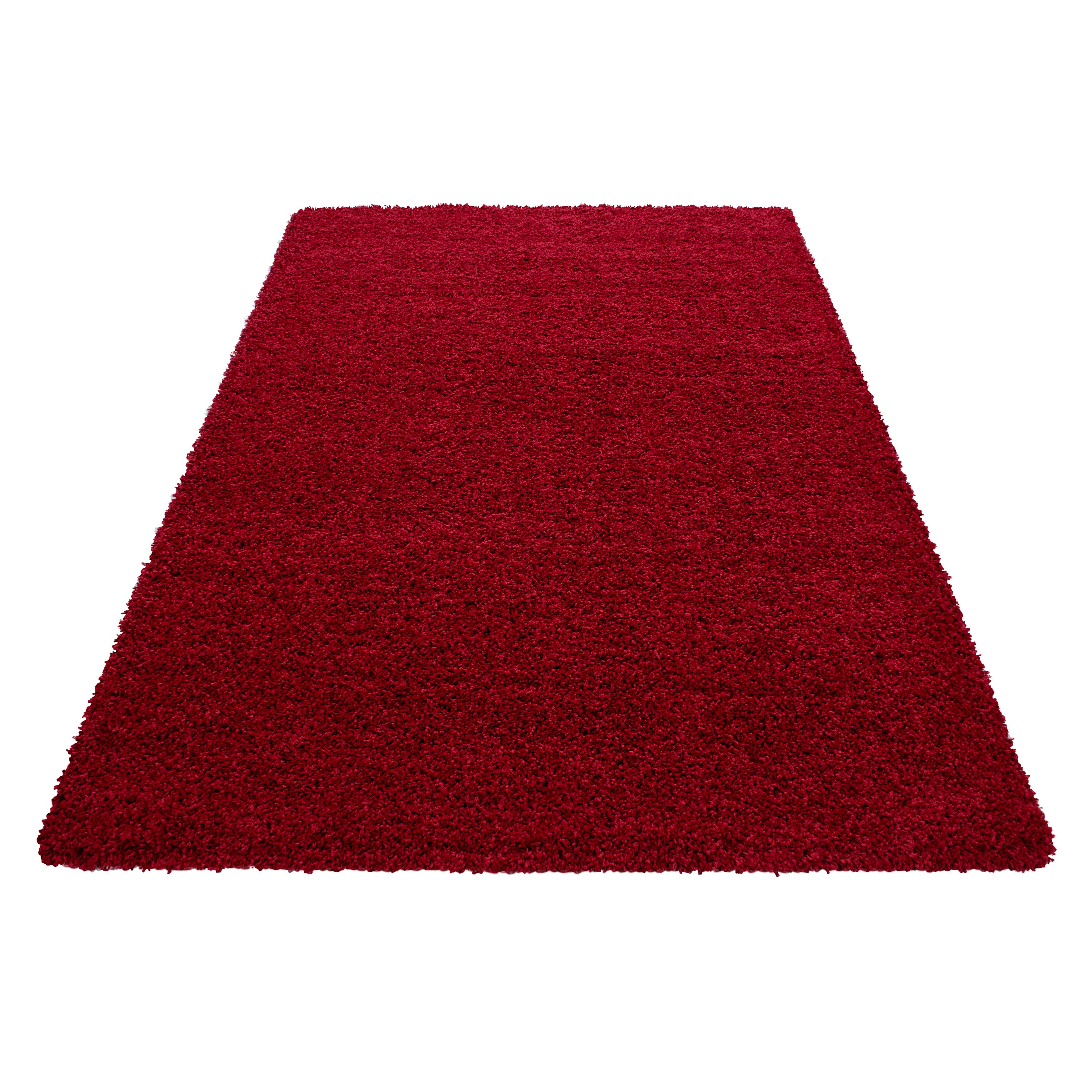 Deep Pile Shaggy Flokati Rug Plain Long Pile Fluffy Rug Living Room