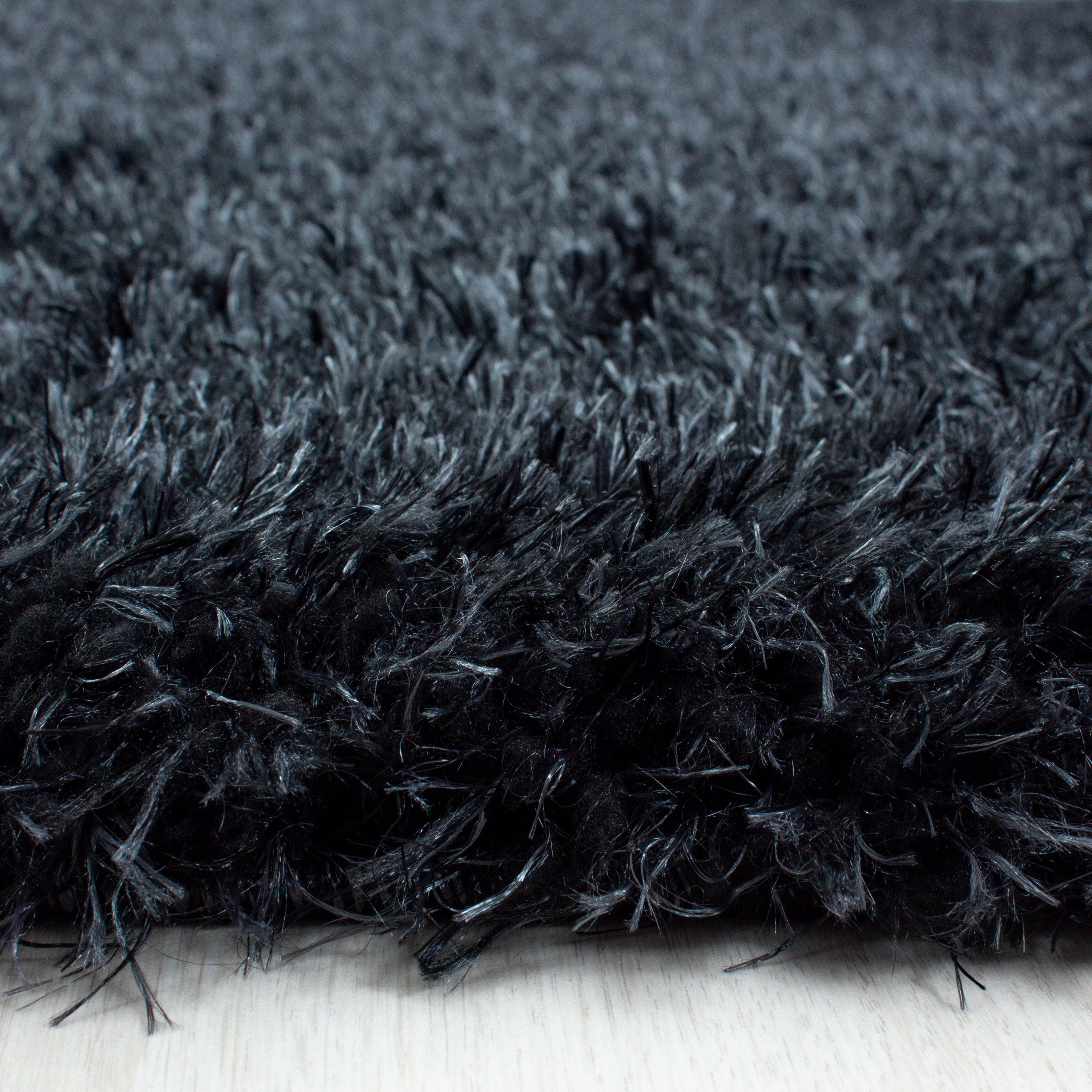 Hochflor Teppich Wohnzimmer Einfarbig Langflor Shaggy Flauschig Super Weich
