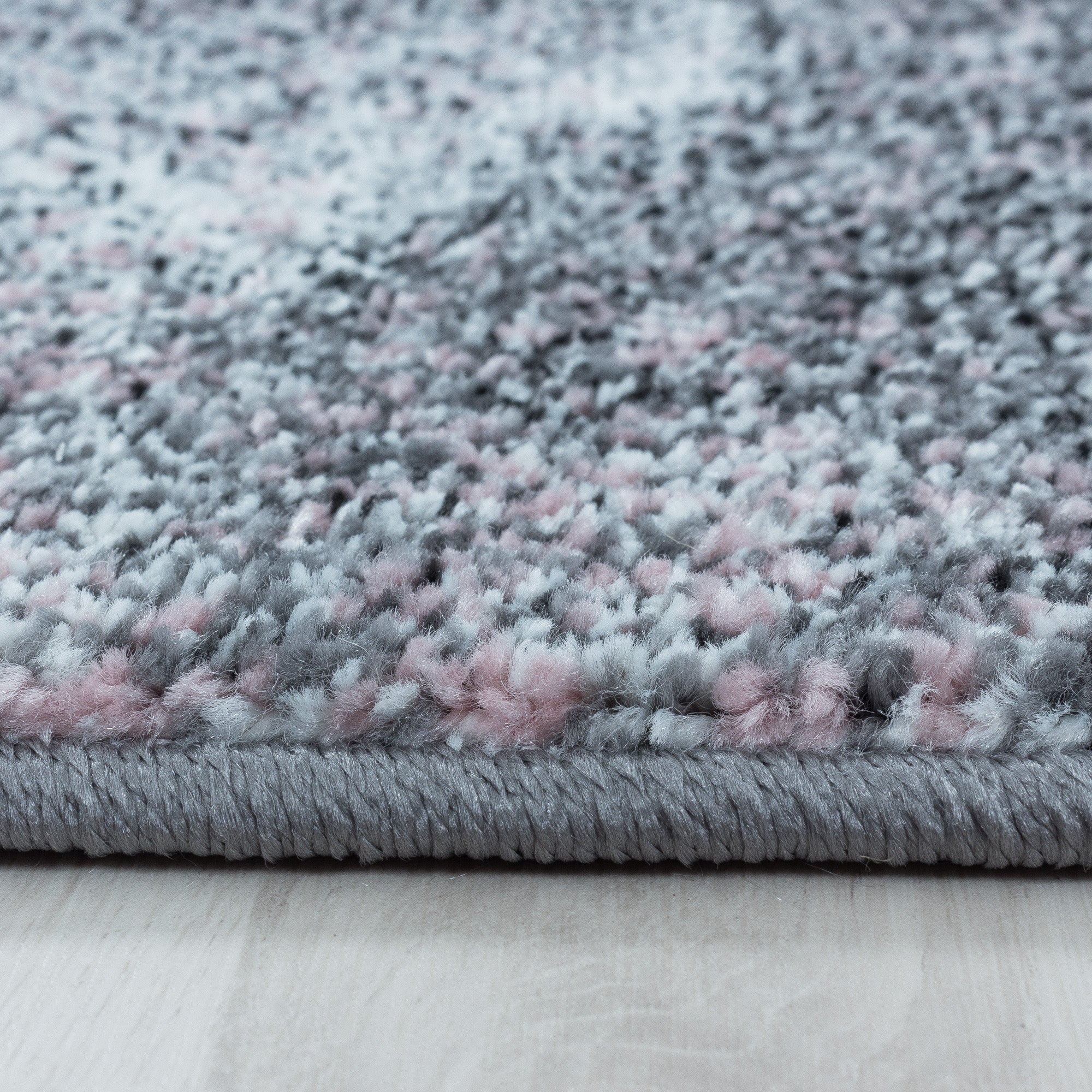 Modern Designer Wohnzimmer Teppich Weicher Kurzflor Ombre Design Robust