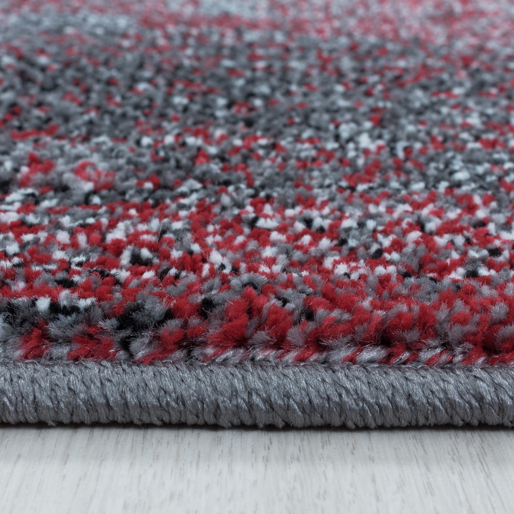Modern Designer Wohnzimmer Teppich Weich Kurzflor Abstrakt Wellen Design Robust