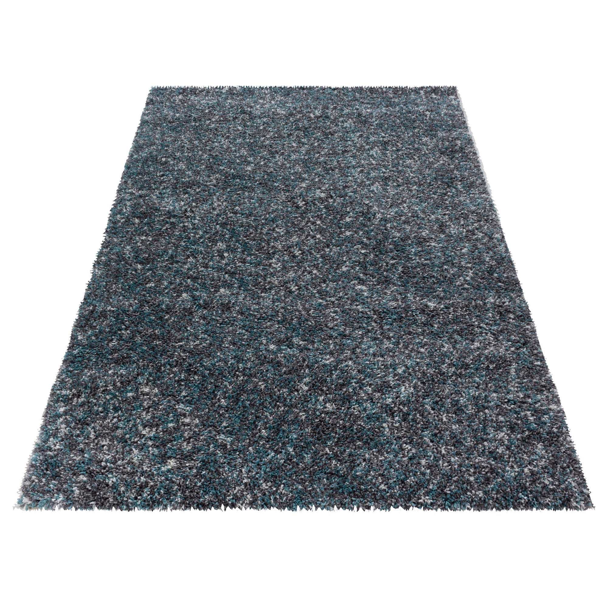 Hochflor Teppich Meliert Design Shaggy Teppich Vintage-Stil Teppich Wohnzimmer