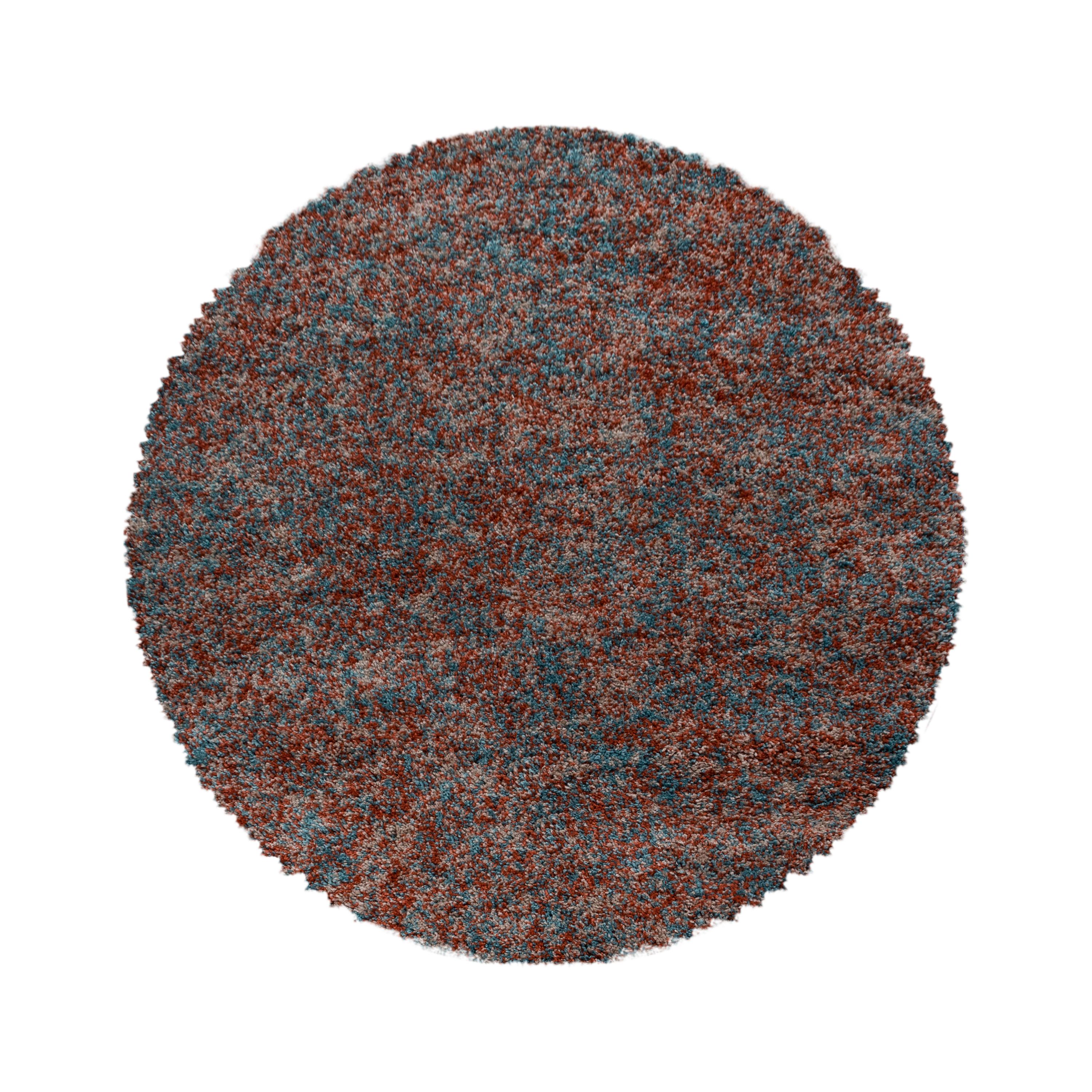 Hochflor Teppich Meliert Design Shaggy Teppich Vintage-Stil Teppich Wohnzimmer