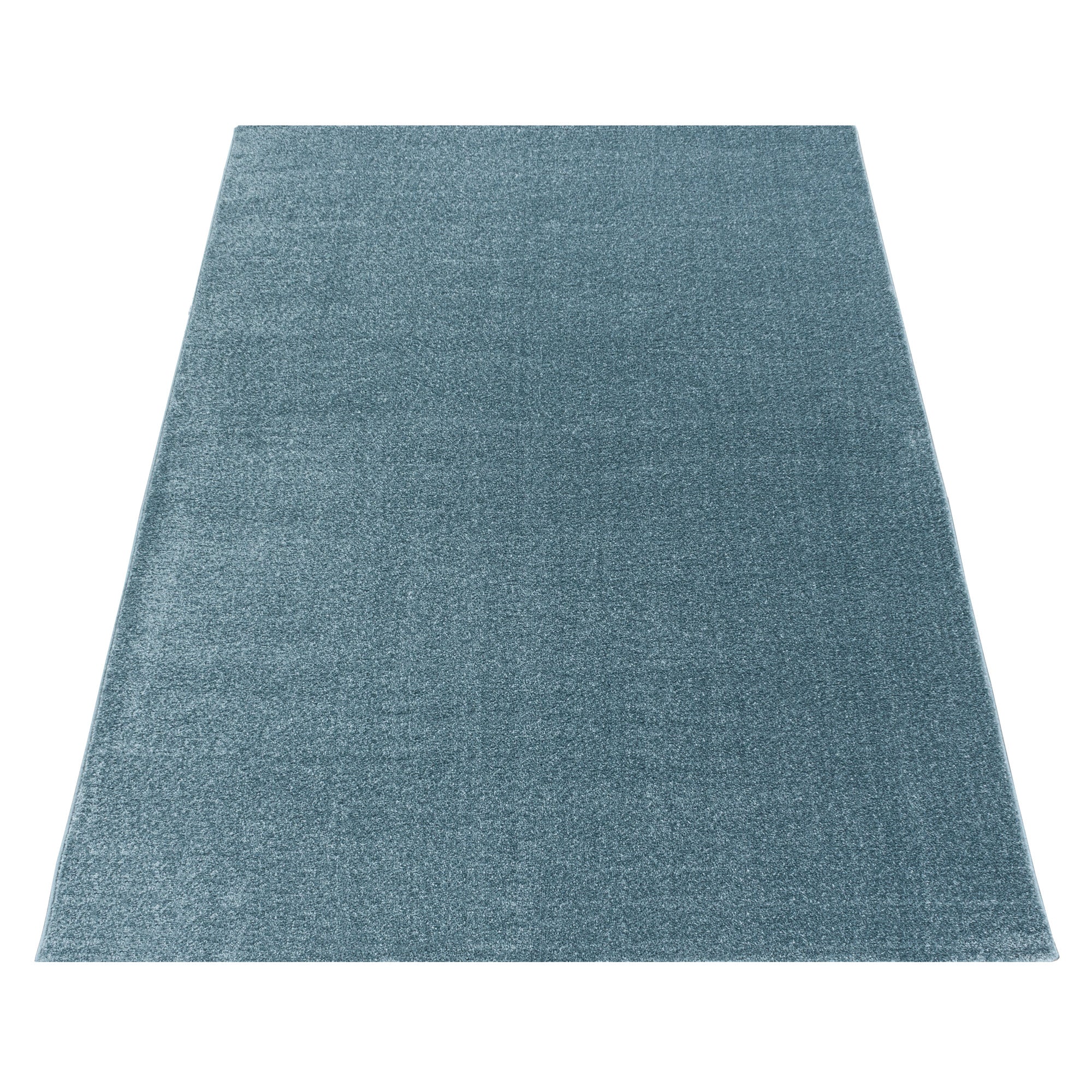 Modern designer short pile rug for living room, plain, robust, easy to care for