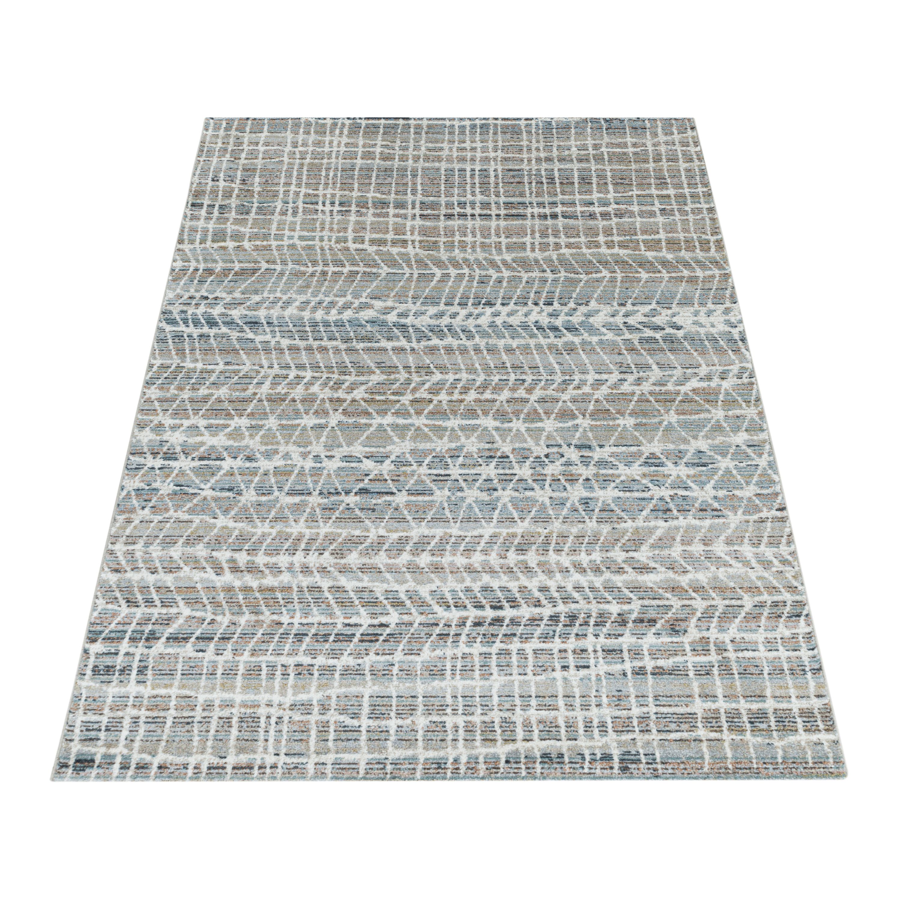 Short pile rug for living room, modern design, vintage style, soft, easy to care for