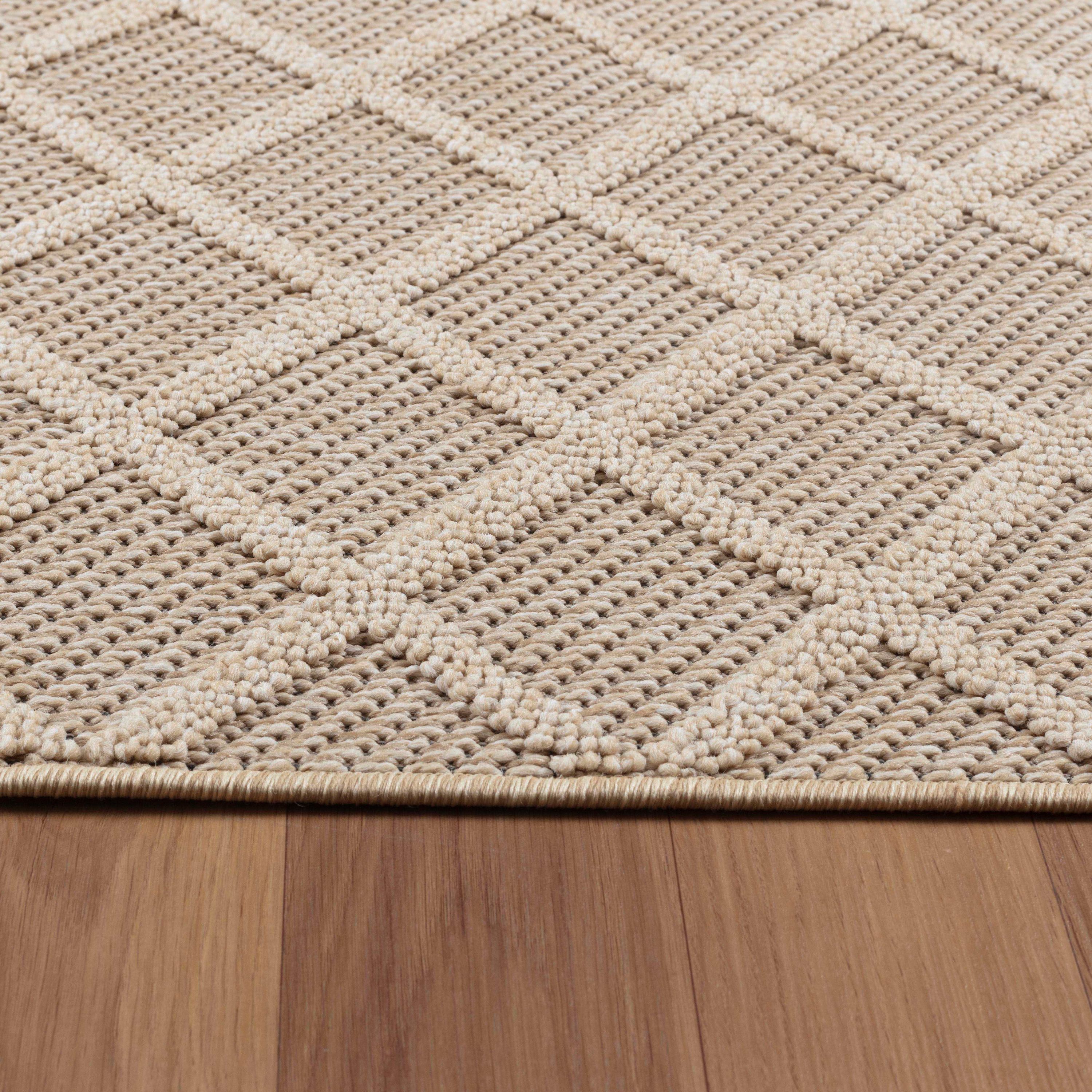 Indoor &amp; outdoor carpet weatherproof diamond design for kitchens, balconies, terraces, gardens