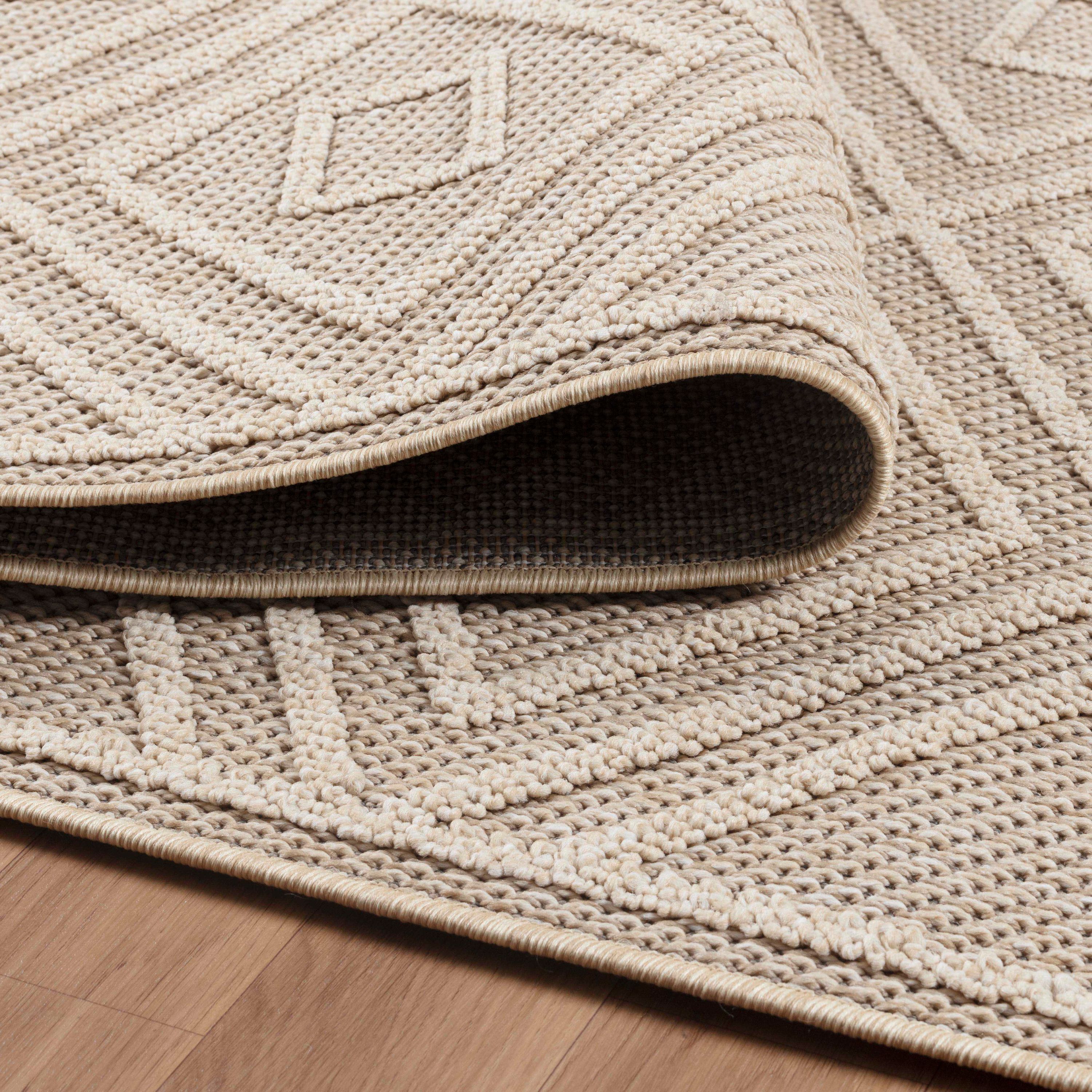 Indoor &amp; outdoor carpet weatherproof diamond design for kitchens, balconies, terraces, gardens