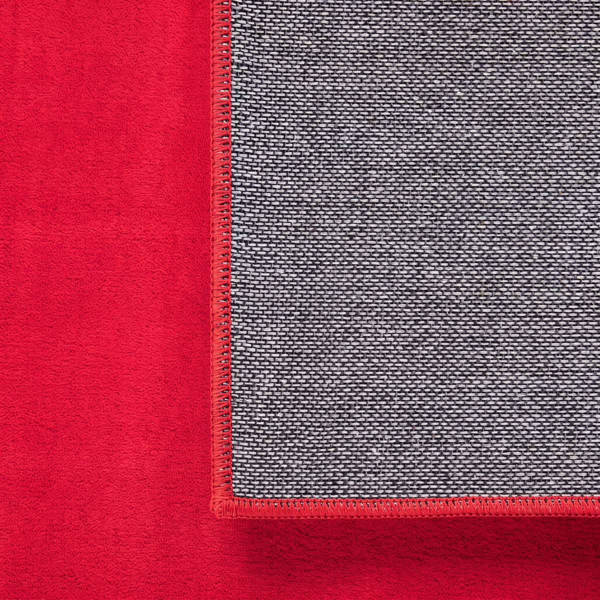 Carpettex Waschbarer Kurzflor Teppich Modern Einfarbig Weich