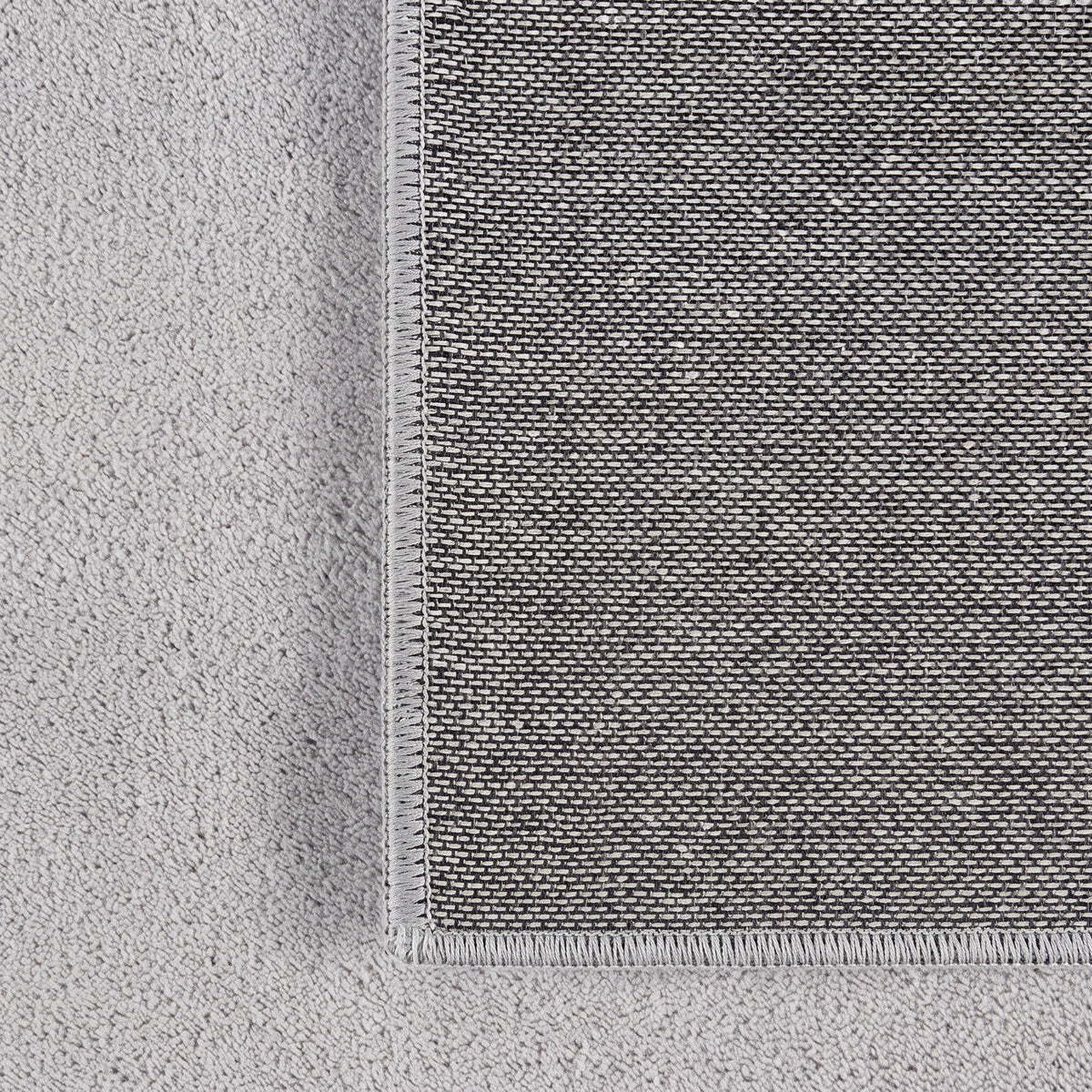 Carpettex Waschbarer Kurzflor Teppich Modern Einfarbig Weich