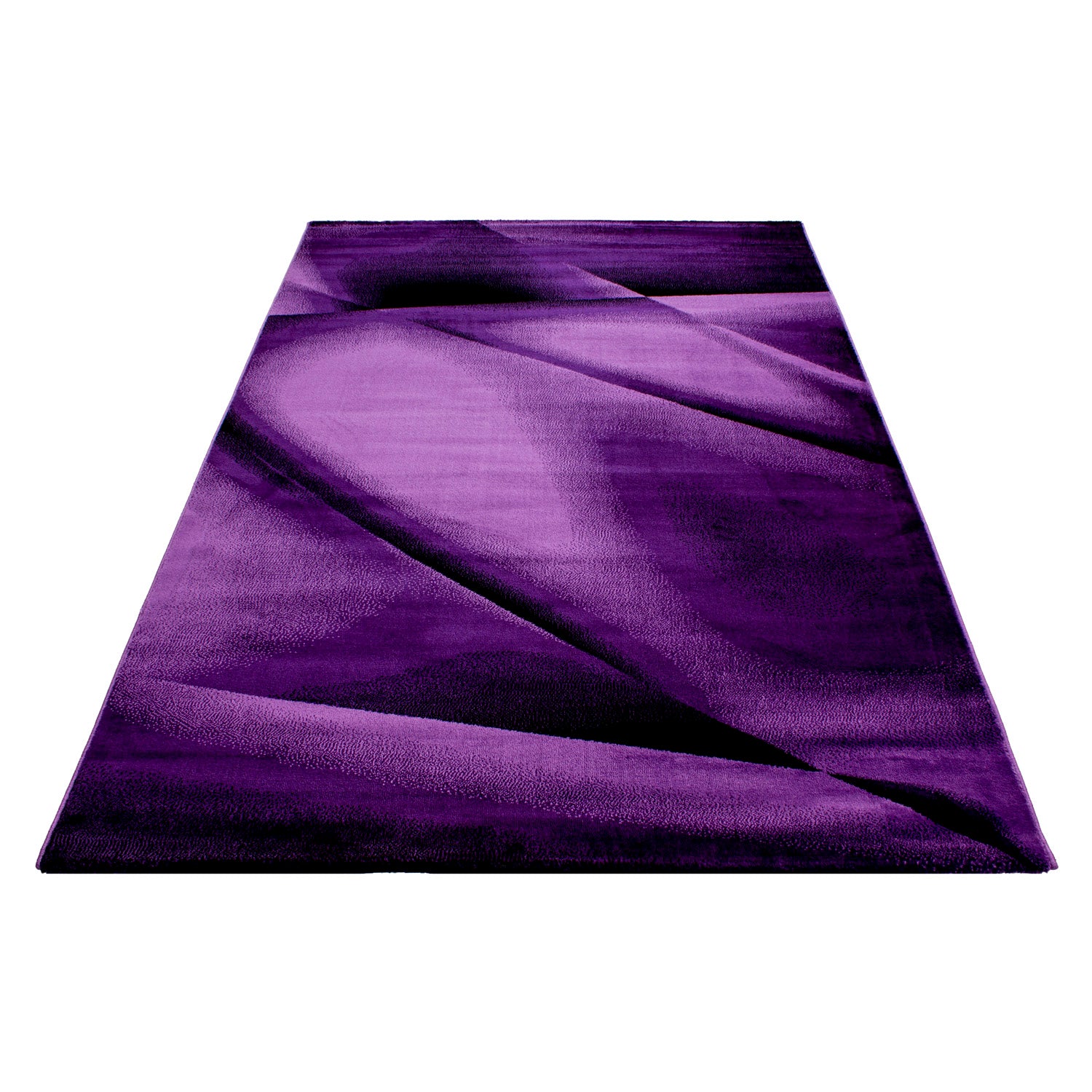 Modern short pile rug for living room, bedroom, abstract design, easy to care for