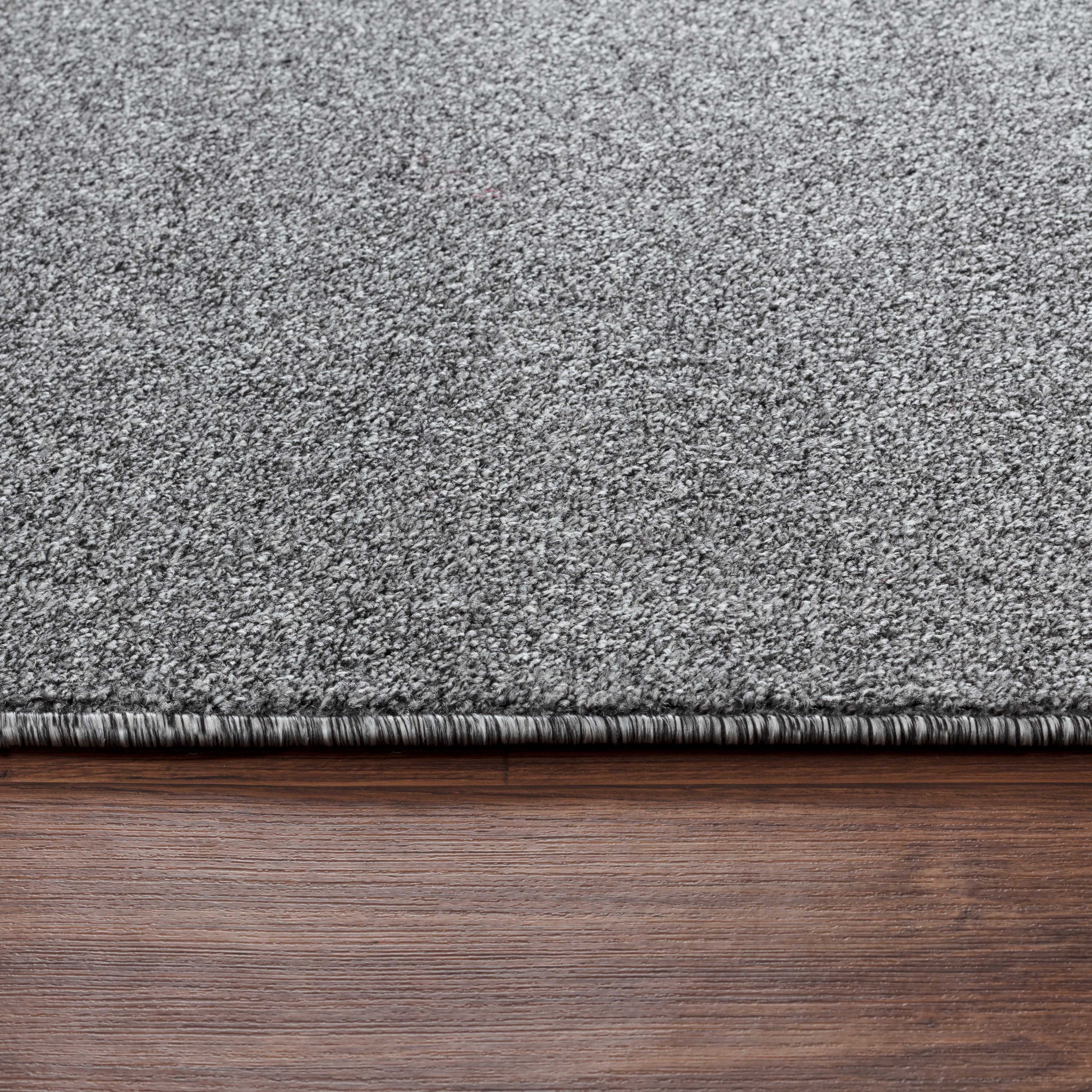 Plain short pile rug for living room, super soft, various colors and sizes