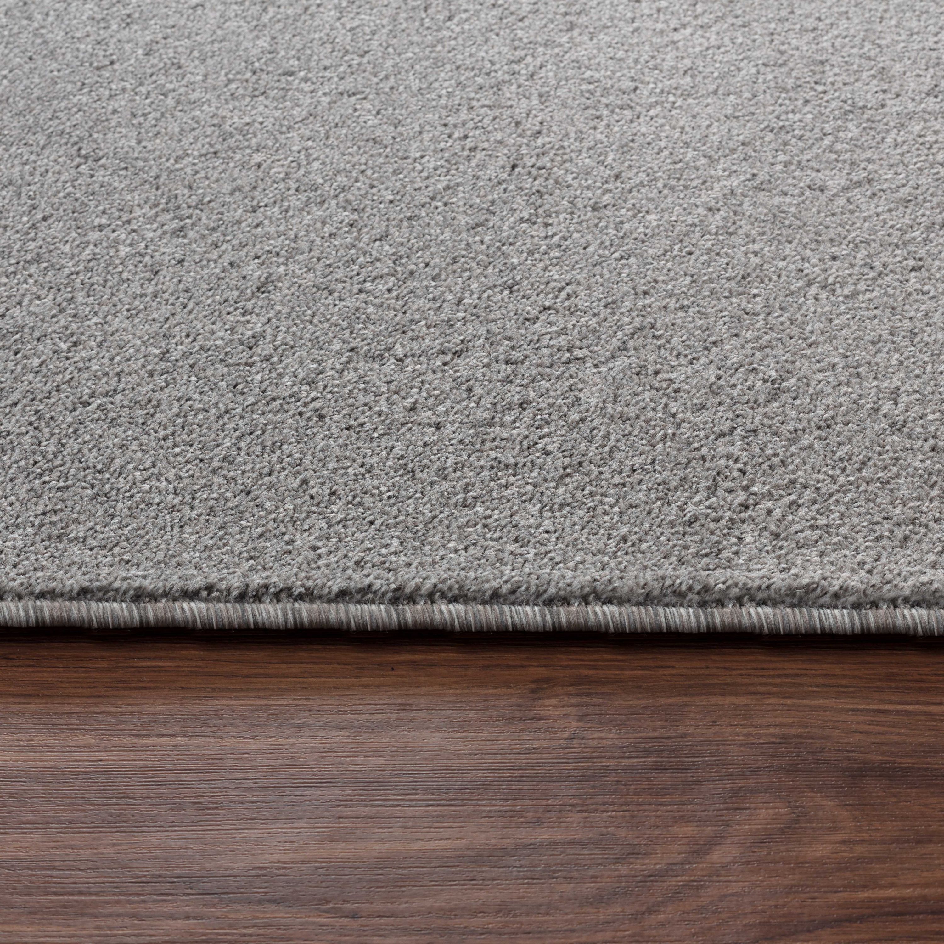 Plain short pile rug for living room, super soft, various colors and sizes