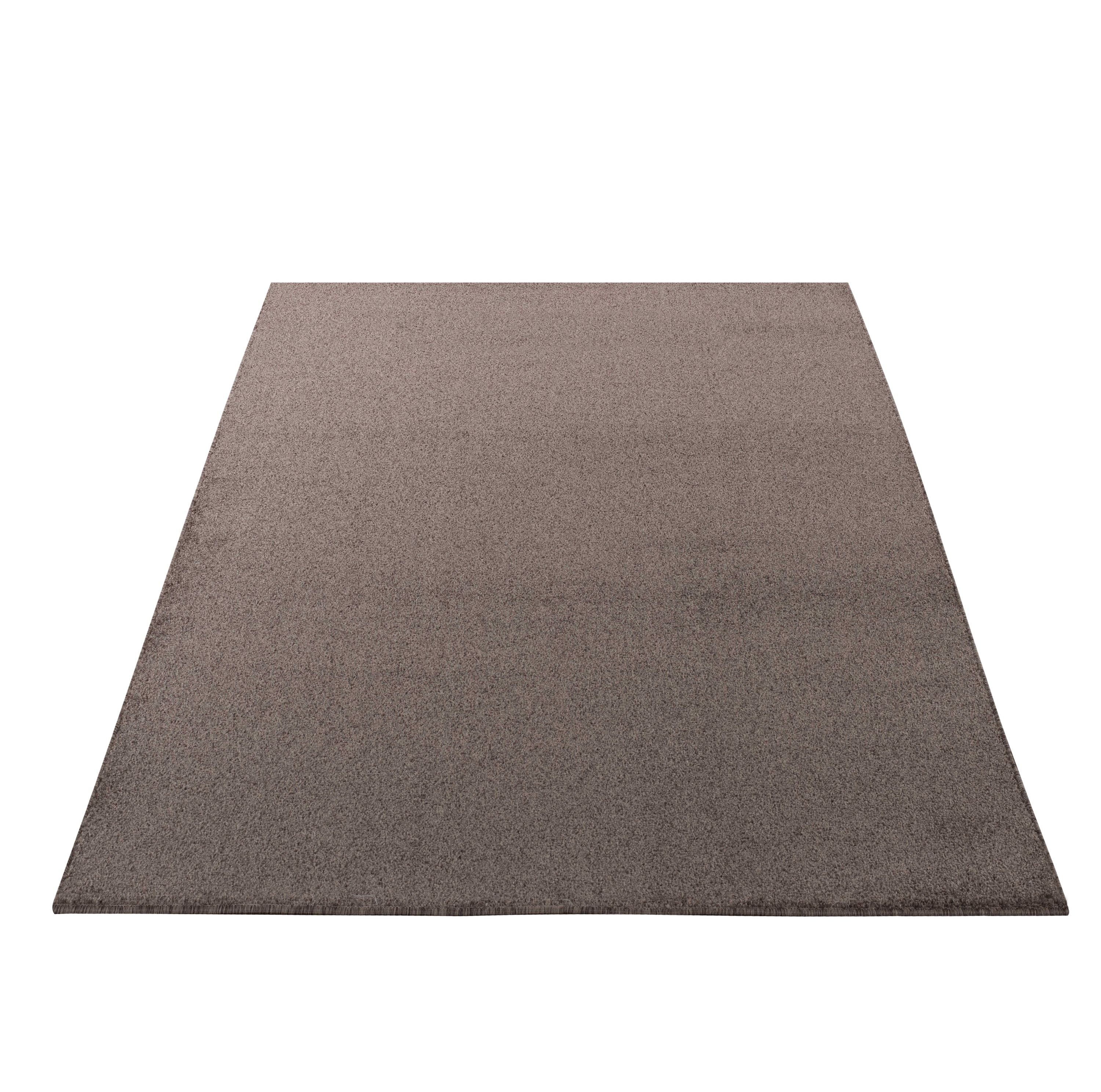 Plain short pile carpet living room soft modern designer back made of felt