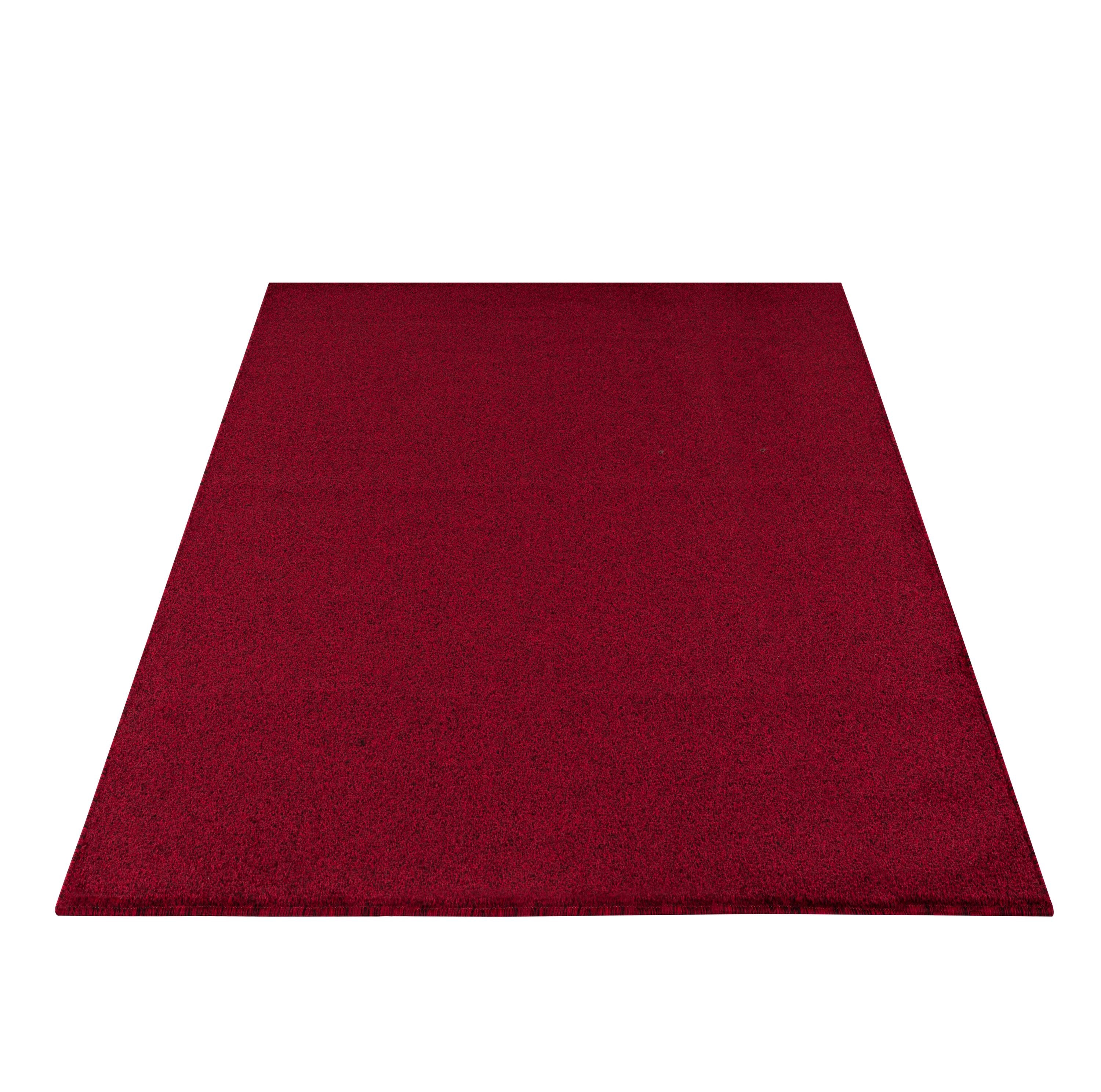 Tapis uni à poils ras pour le salon, super doux, différentes couleurs et tailles