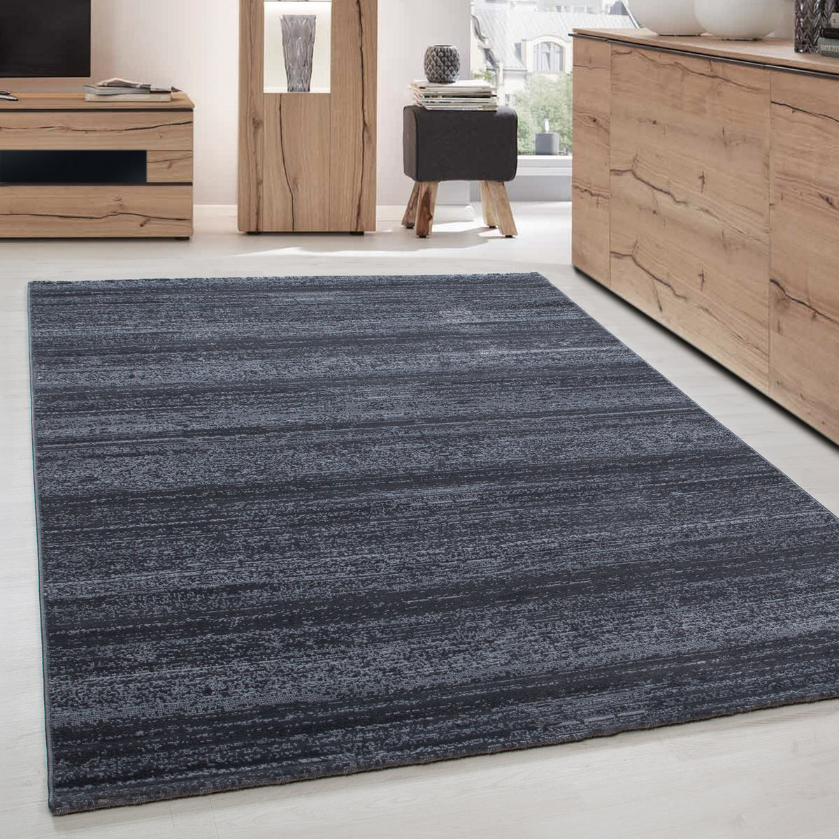 Siela Teppich Wohnzimmer Marmorkurzflor Teppich Mar Produktbild-Vorschau 7