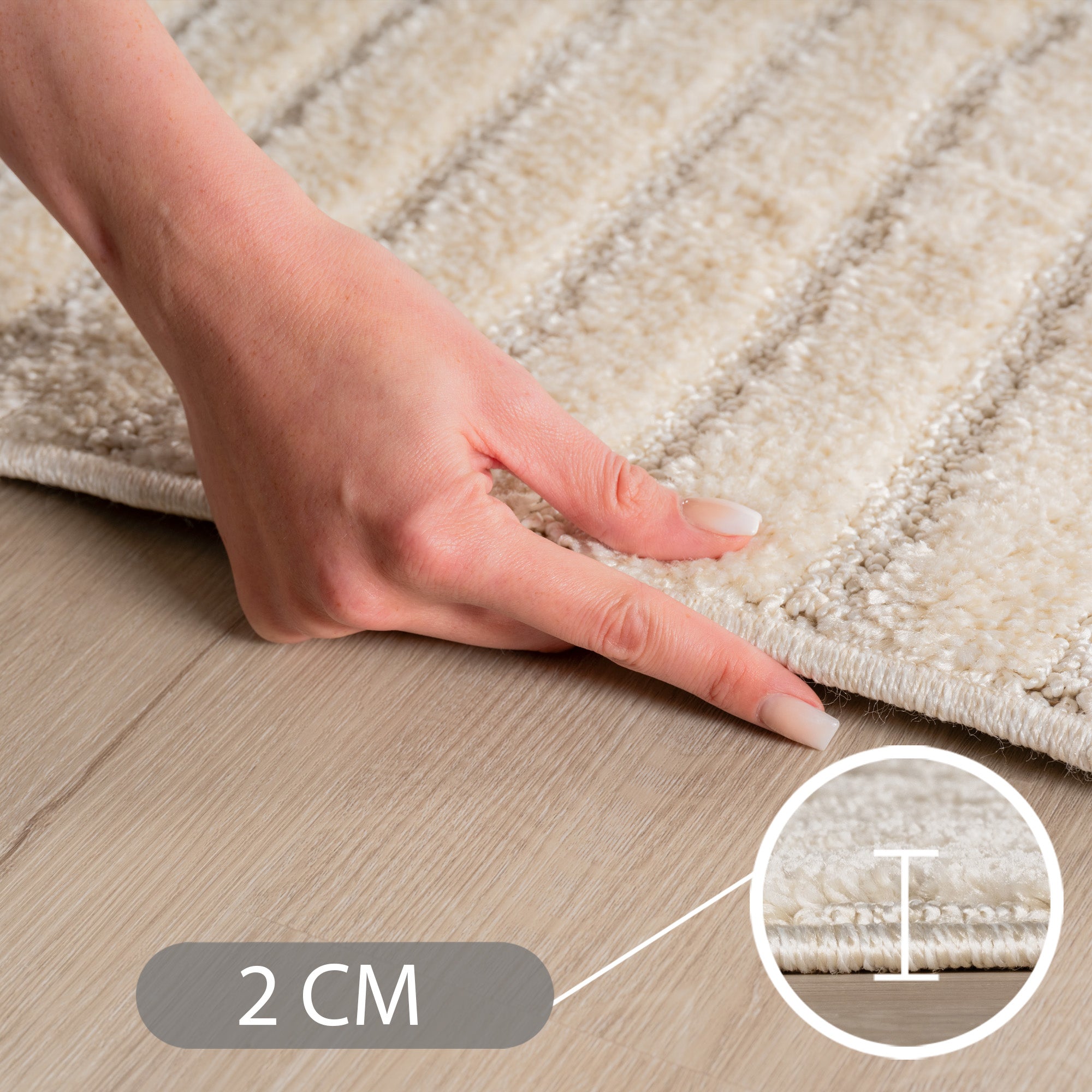 Teppich Wohnzimmer Schlafzimmer Küchenteppich Boho Teppich Pflegeleicht Design