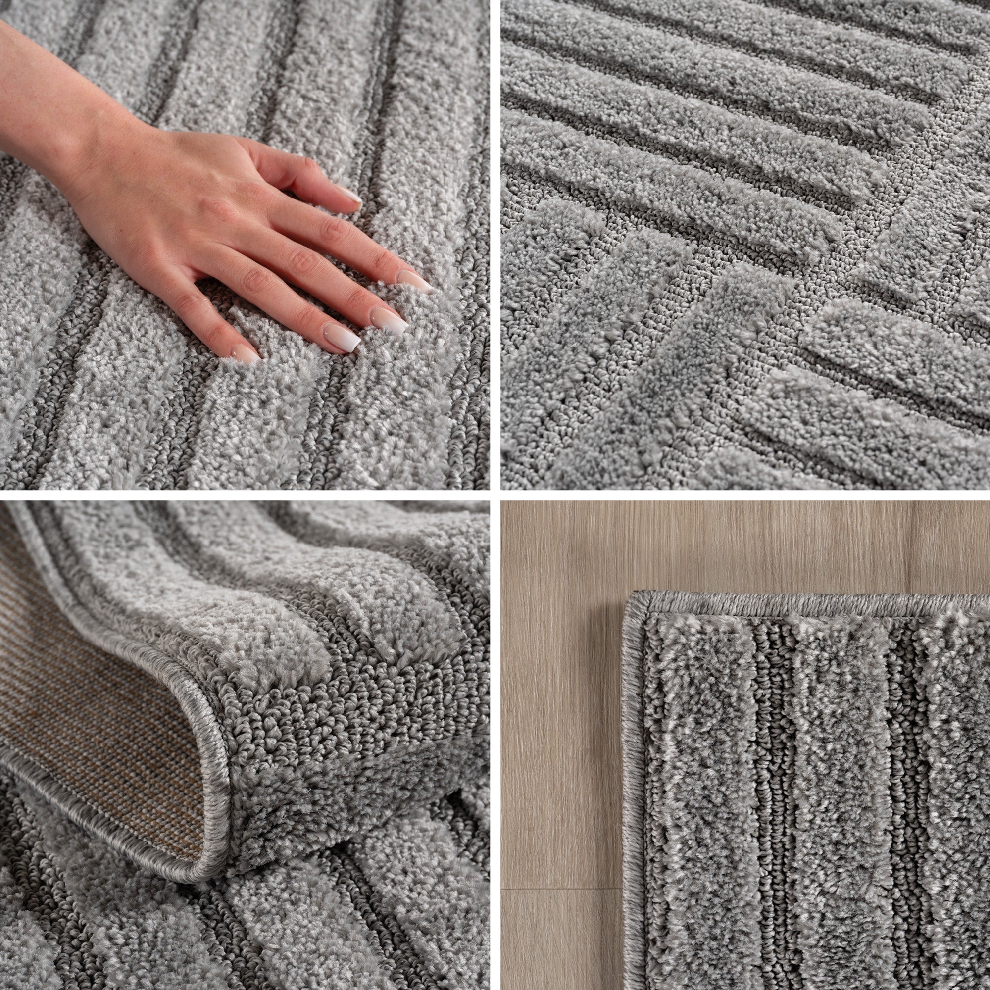 Teppich Wohnzimmer Schlafzimmer Küchenteppich Boho Stil Pflegeleicht Design