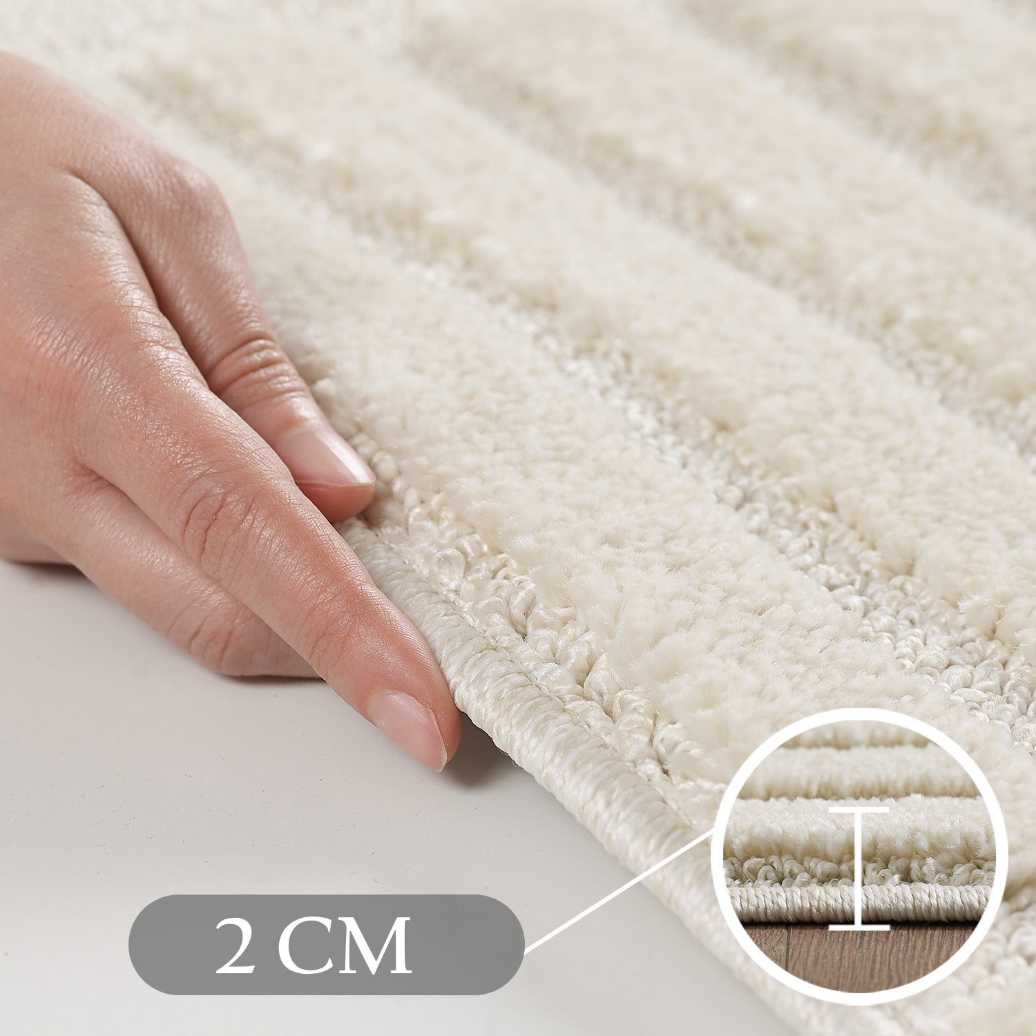 Teppich Wohnzimmer Schlafzimmer Küchenteppich Boho Teppich 3D Design