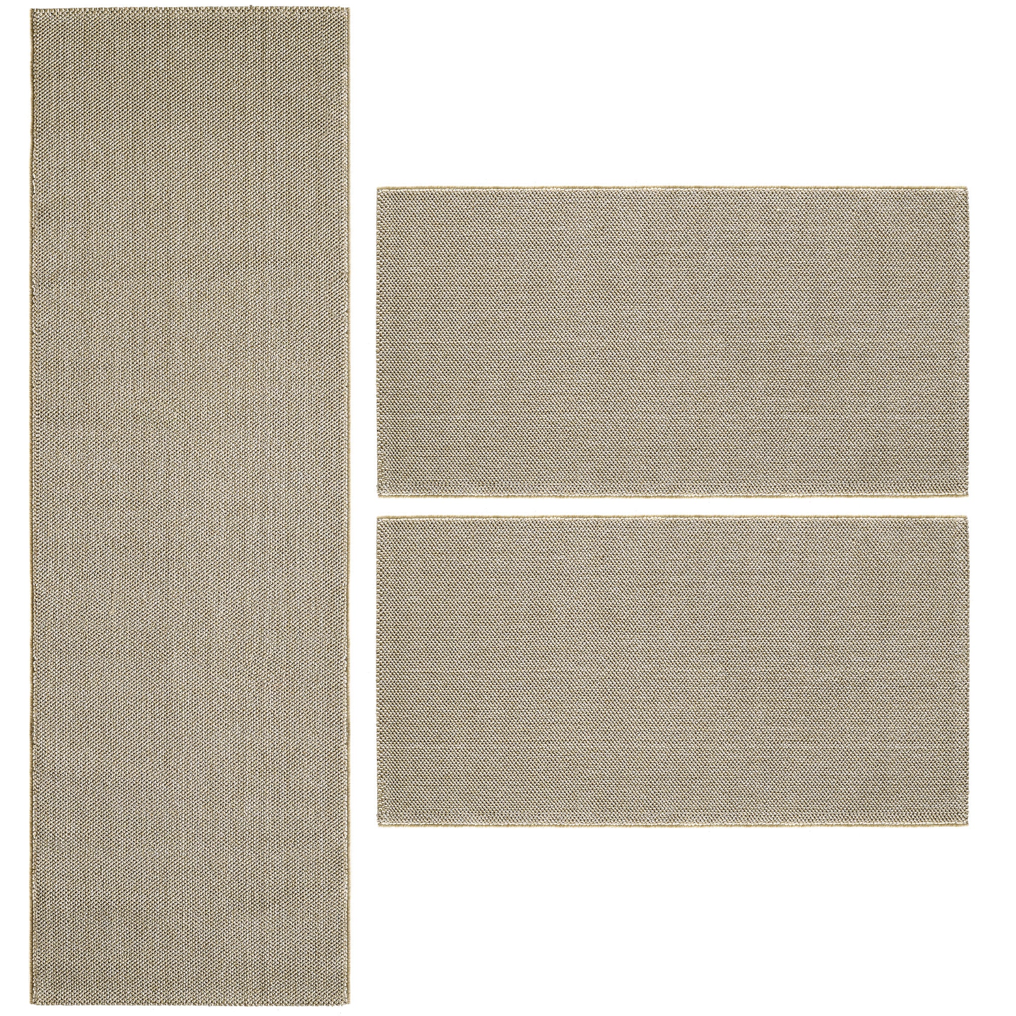 Bettumrandung Teppich Läufer mit Cut-Loop Struktur, Schlafzimmer Teppich Deko